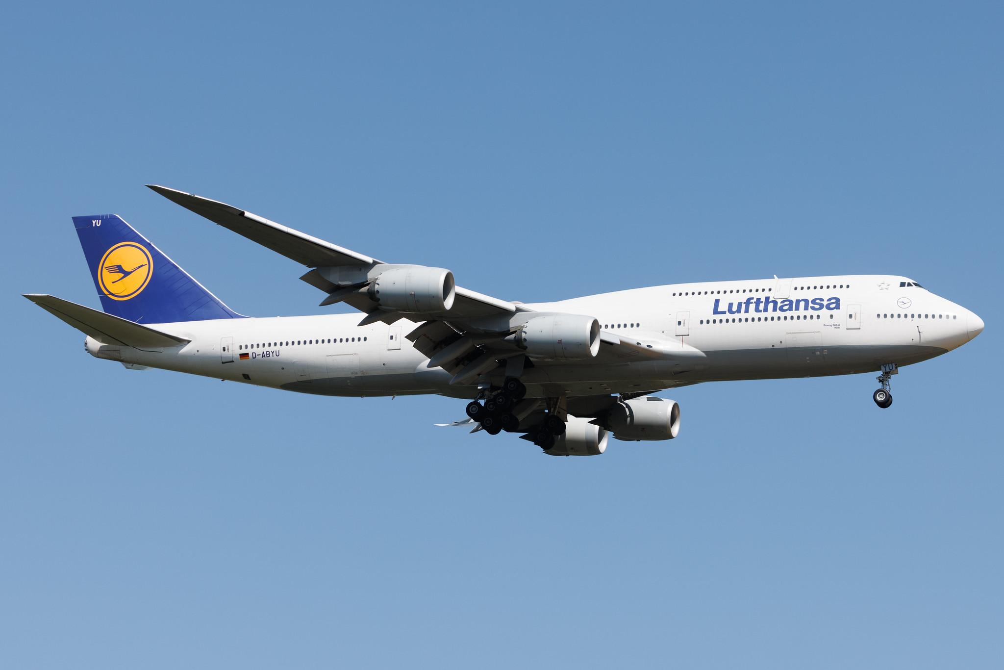 Frankfurt Airport: Lufthansa (LH / DLH) | Boeing 747-830 B748 | D-ABYU | MSN 37845