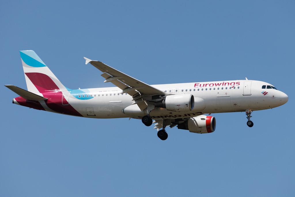 Frankfurt Airport: Eurowings (EW / EWG) | Airbus A320-216 A320 | D-ABZI | MSN 3328