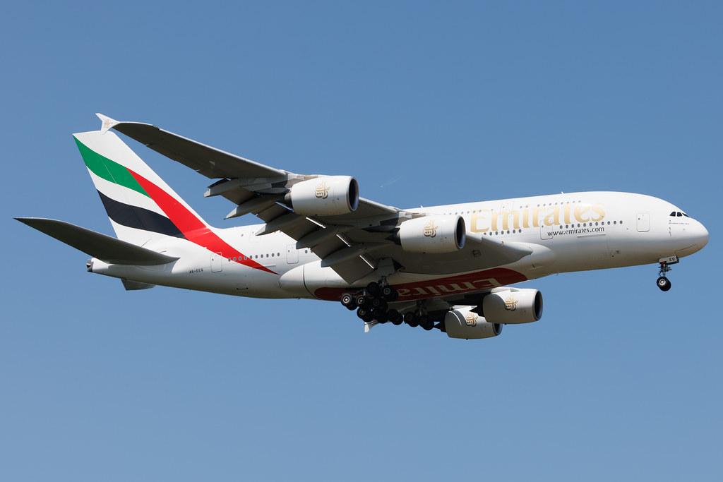 Frankfurt Airport: Emirates (EK / UAE) | Airbus A380-861 A388 | A6-EEQ | MSN 141