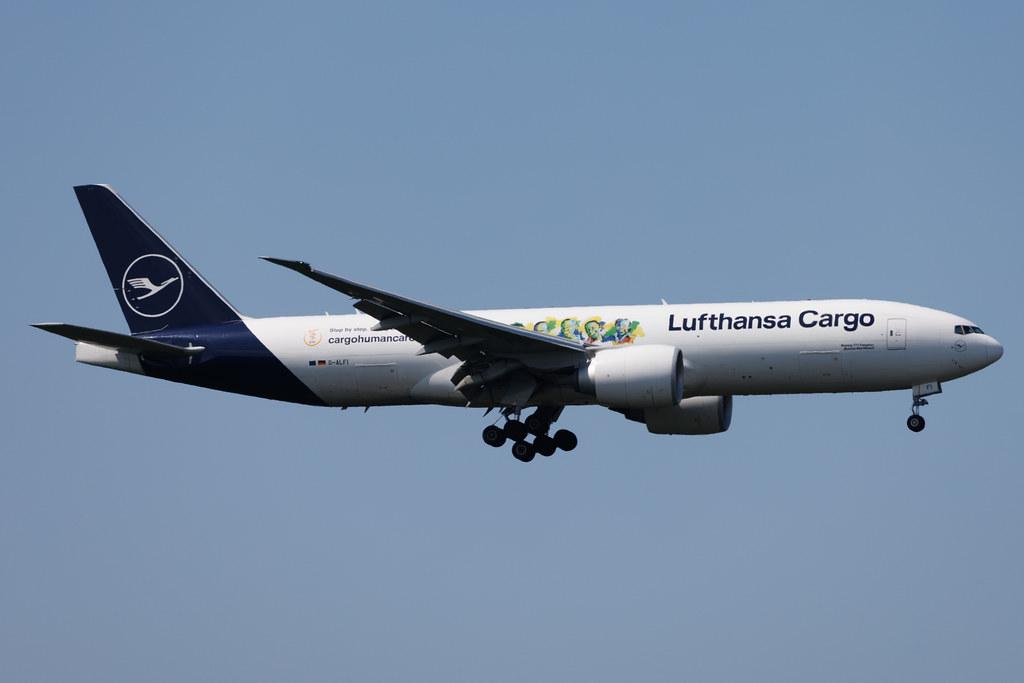 Frankfurt Airport: Lufthansa Cargo (/ GEC) | Livery: Cargo Human Care Livery | Boeing 777-F B77L | D-ALFI | MSN 66912