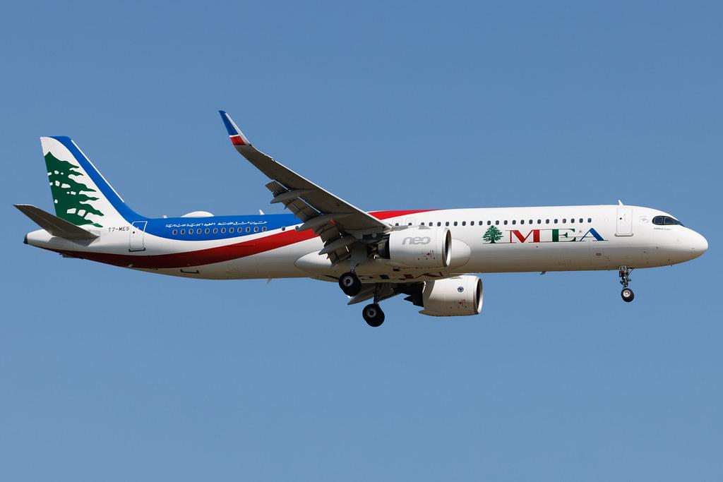 Frankfurt Airport: MEA (ME / MEA) | Airbus A321-271NX A21N | T7-ME5 | MSN 10147