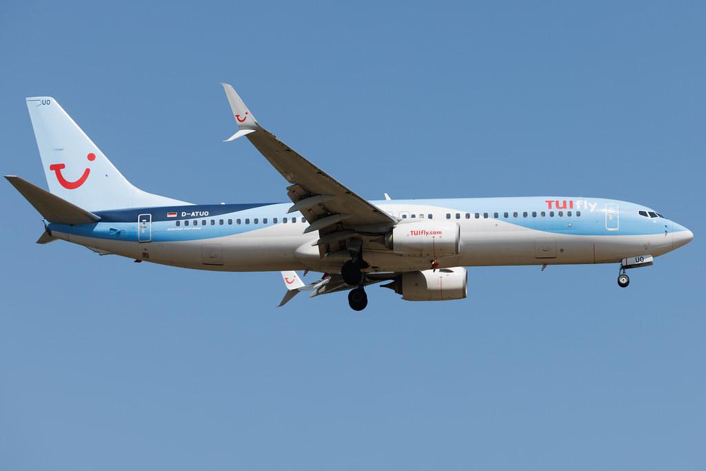 Frankfurt Airport: TUI (X3 / TUI) | Operator: TUI fly | Boeing 737-8K2 B738 | D-ATUO | MSN 41661