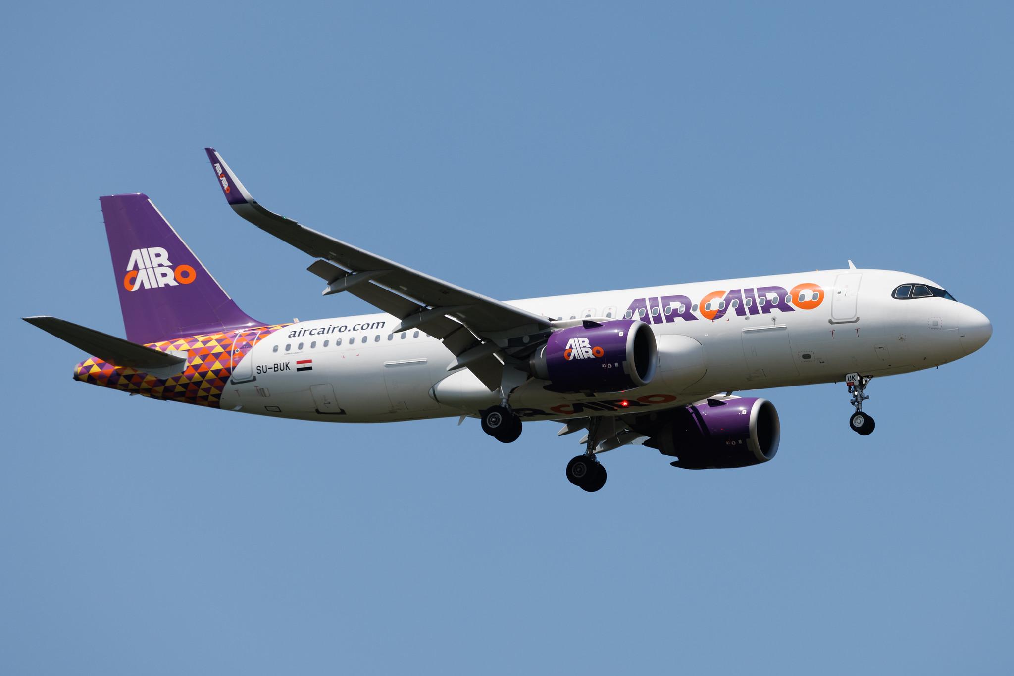Frankfurt Airport: Air Cairo (SM / MSC) | Airbus A320-251N A20N | SU-BUK | MSN 10152