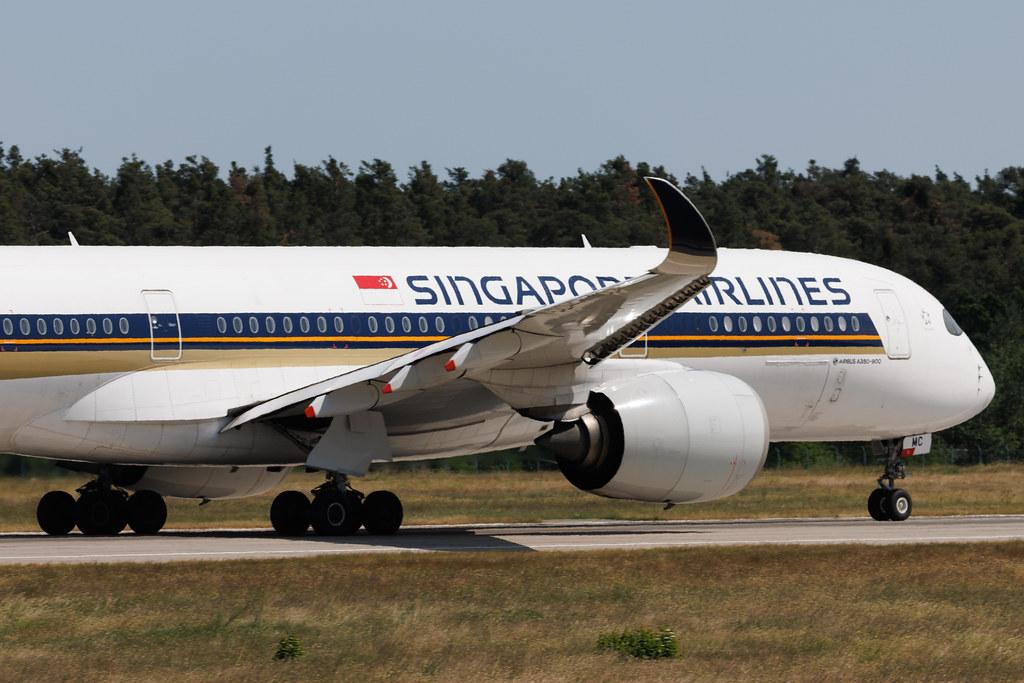 Frankfurt Airport: Singapore Airlines (SQ / SIA) | Airbus A350-941 A359 | 9V-SMC | MSN 031