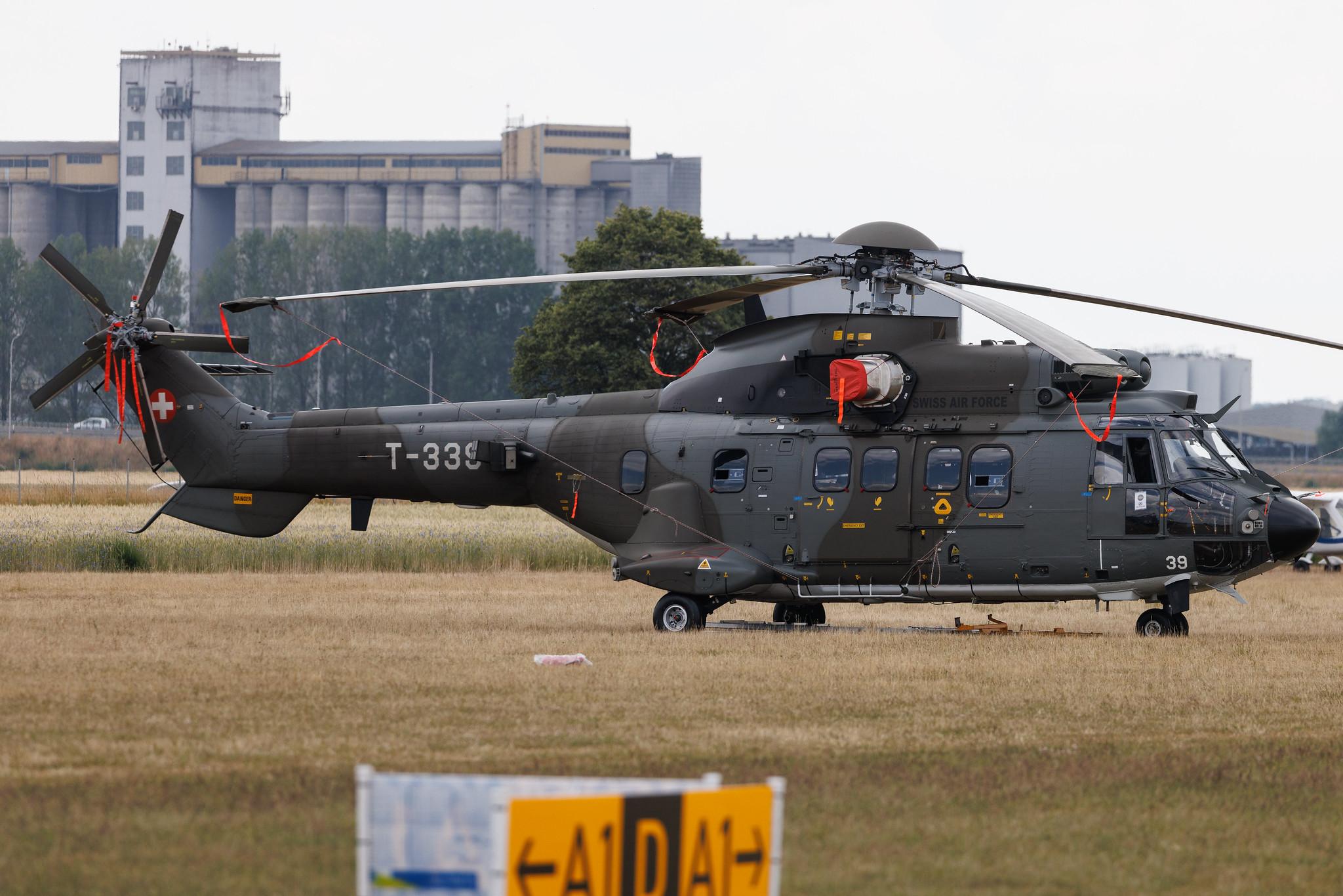 ANTIDOTUM Airshow Leszno: Swiss Air Force (/ SUI) | Eurocopter AS 532 Cougar AS32 | T-339 | MSN 2551