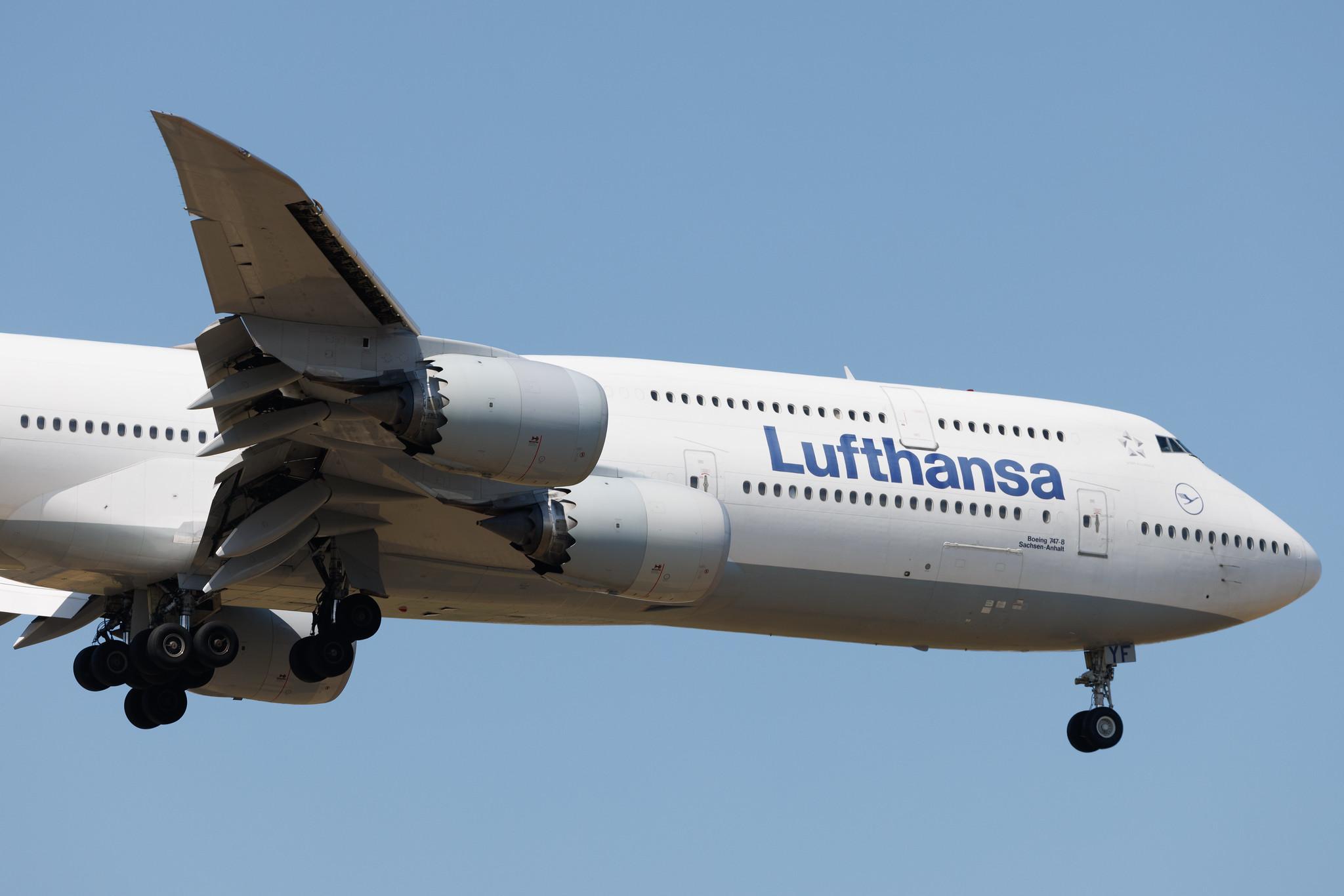 Frankfurt Airport: Lufthansa (LH / DLH) | Boeing 747-830 B748 | D-ABYF | MSN 37830