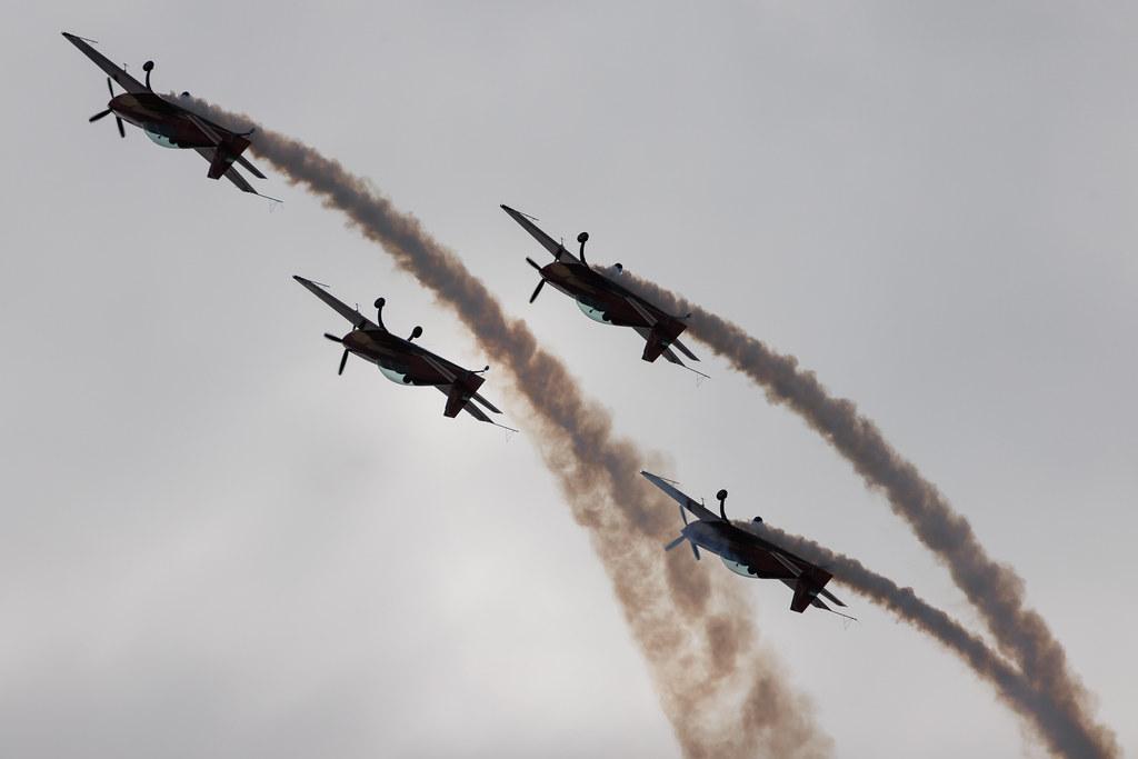 ANTIDOTUM Airshow Leszno: Royal Jordanian Falcons | Extra EA-330LX | RJF01 | MSN LC069