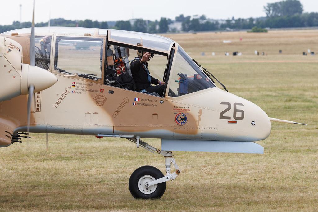 ANTIDOTUM Airshow Leszno: Private owner | North American OV-10B Bronco V10 | F-AZKM | MSN 338-9