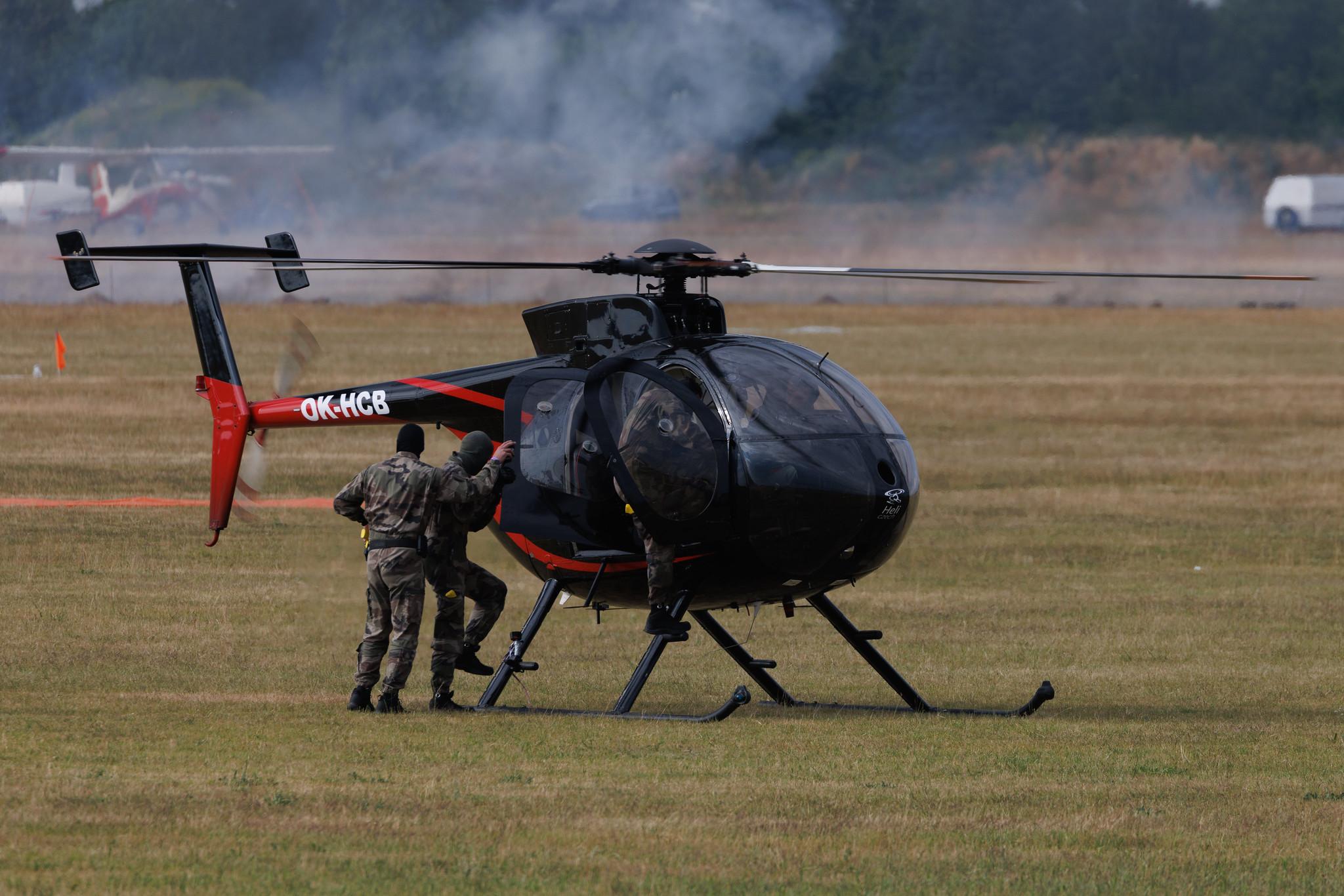 ANTIDOTUM Airshow Leszno: Heli Czech | Hughes 369E (500E) H500 | OK-HCB | MSN 0419E