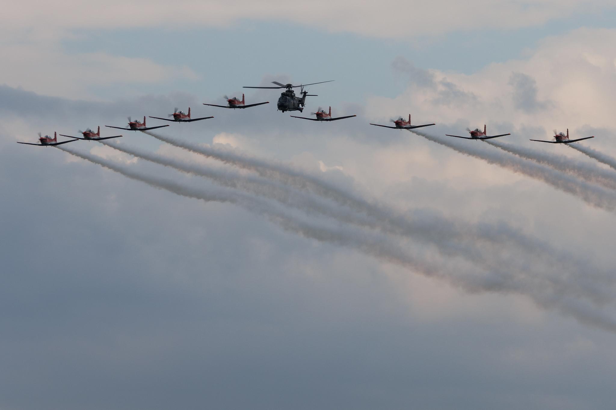 ANTIDOTUM Airshow Leszno: Swiss Air Force (/ SUI) | Eurocopter AS 532 Cougar AS32 | T-339 | MSN 2551