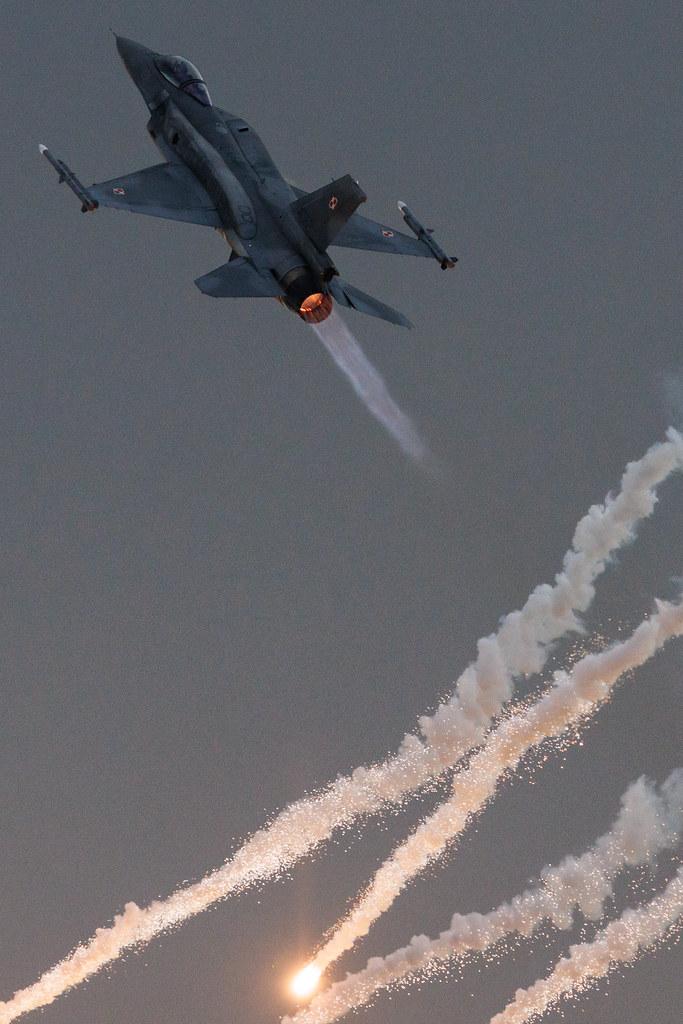 ANTIDOTUM Airshow Leszno: Polish Air Force (/ PLF) | General Dynamics F-16C Fighting Falcon F16 | 4062 | MSN JC-26