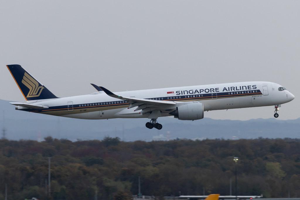 Frankfurt Airport: Singapore Airlines (SQ / SIA) | Airbus A350-941 A359 | 9V-SME | MSN 041