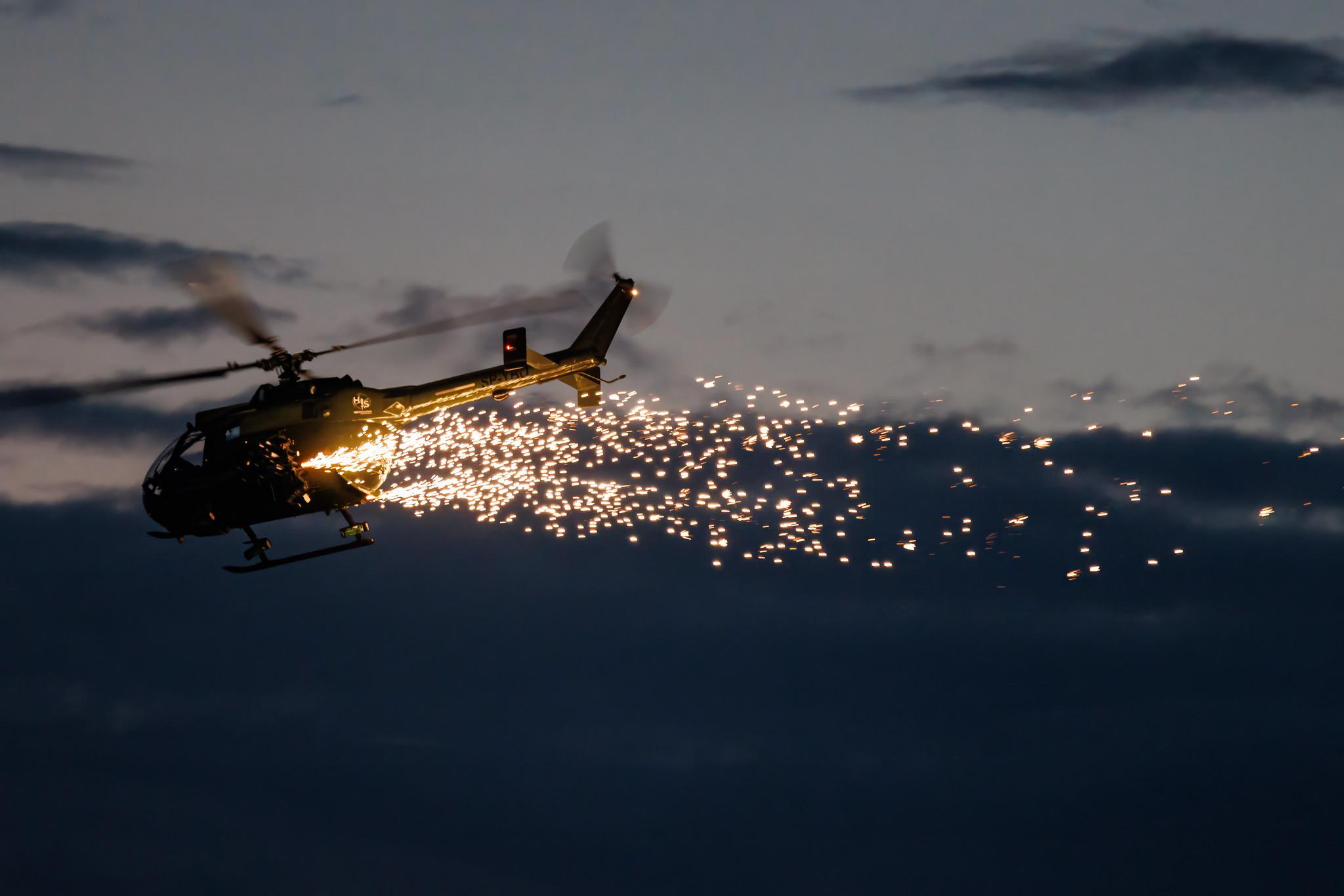 ANTIDOTUM Airshow Leszno: Private owner | MBB Bo105P1 B105 | SP-YBO | MSN 6019