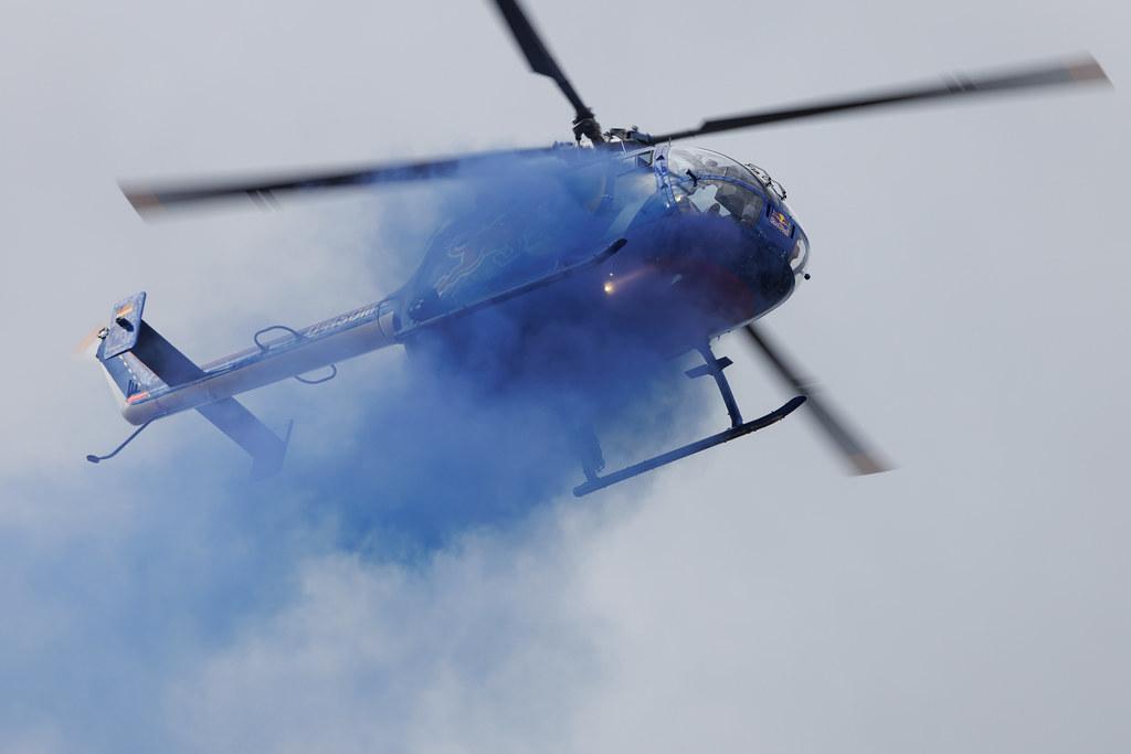 ANTIDOTUM Airshow Leszno: The Flying Bulls | MBB Bo 105C B105 | D-HSDM | MSN S-126