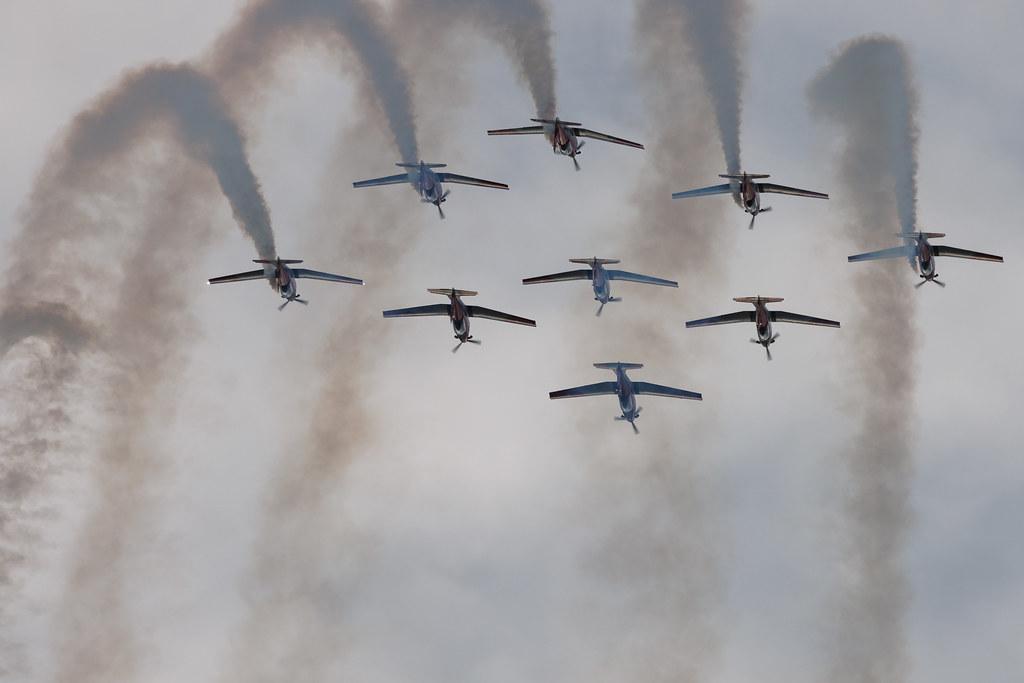 ANTIDOTUM Airshow Leszno: Swiss PC-7 TEAM
