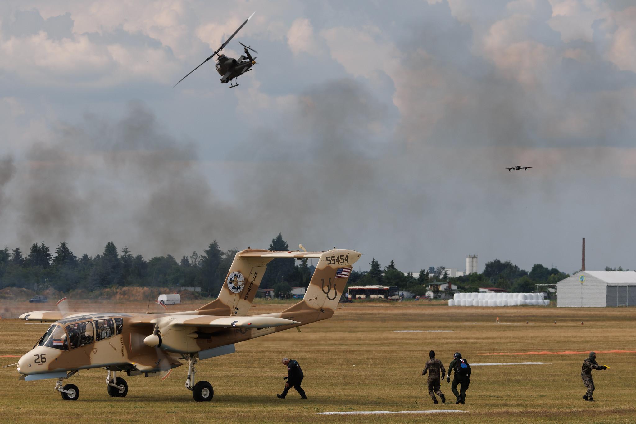 ANTIDOTUM Airshow Leszno: Private owner | North American OV-10B Bronco V10 | F-AZKM | MSN 338-9