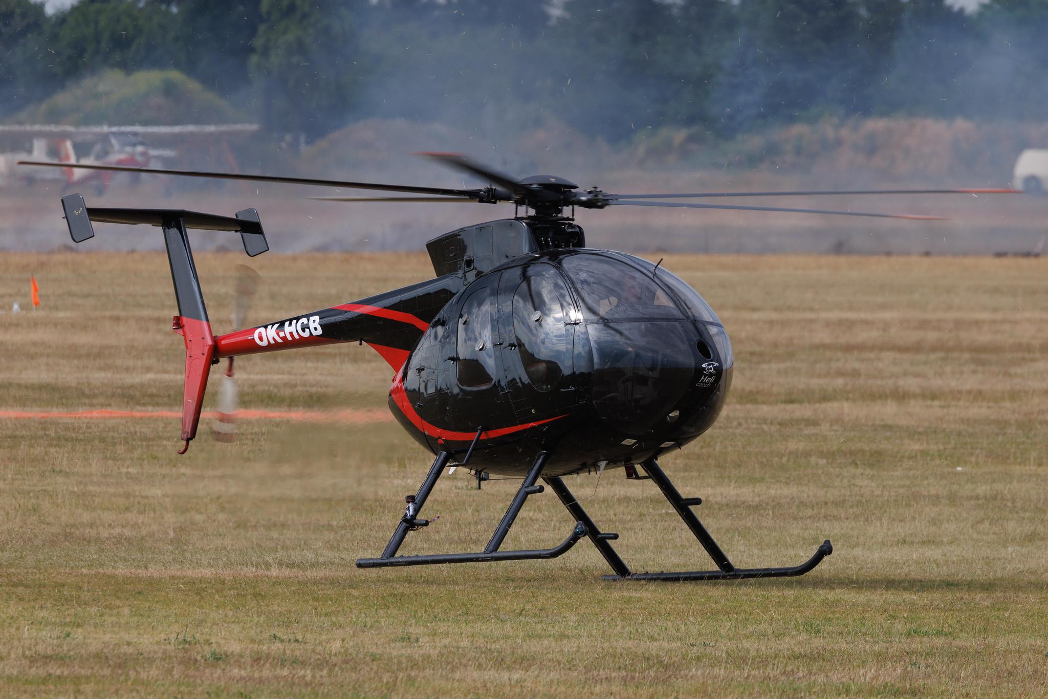 ANTIDOTUM Airshow Leszno: Heli Czech | Hughes 369E (500E) H500 | OK-HCB | MSN 0419E
