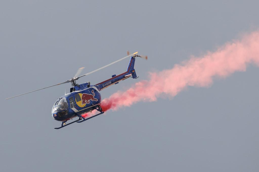 ANTIDOTUM Airshow Leszno: The Flying Bulls | MBB Bo 105C B105 | D-HSDM | MSN S-126