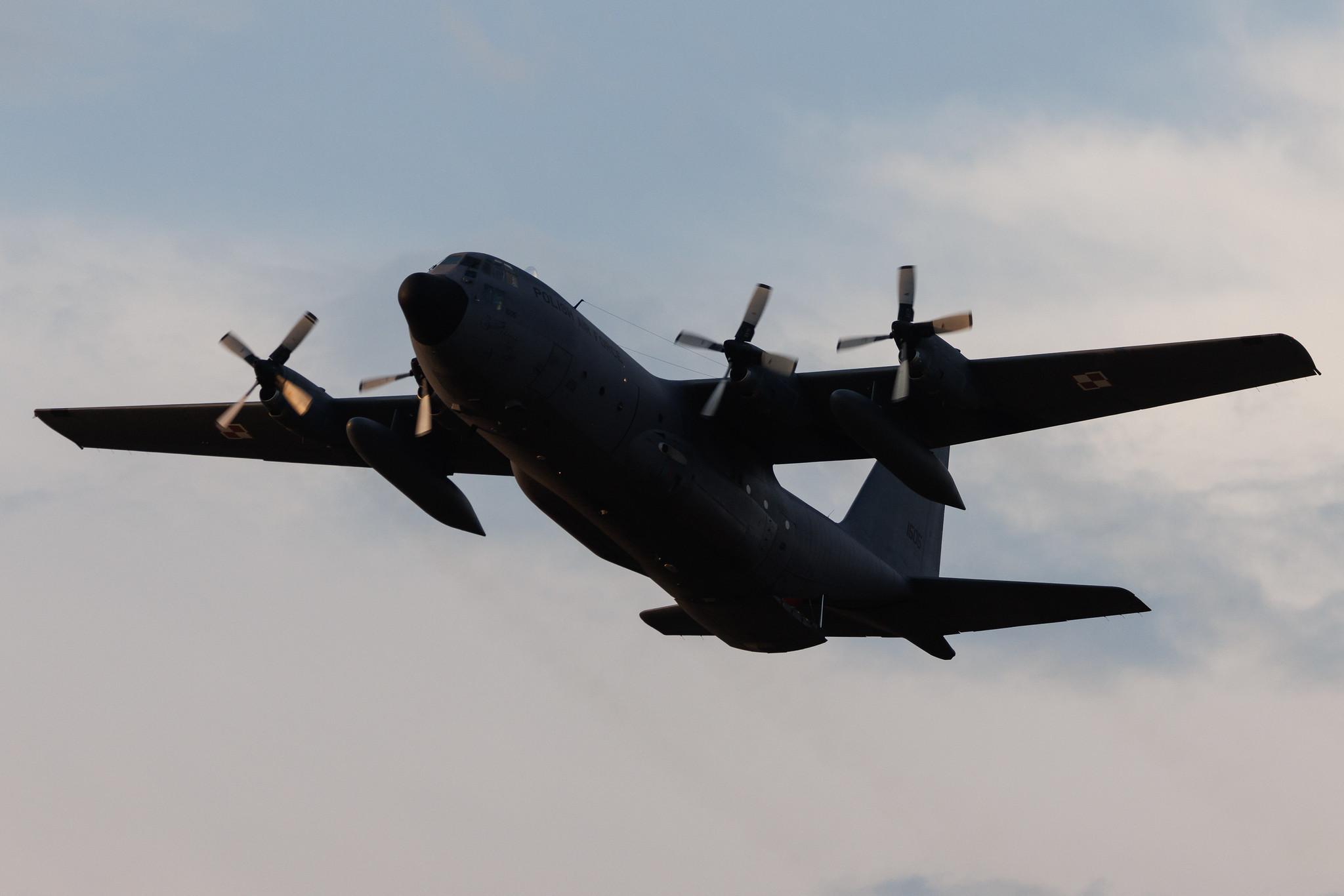 ANTIDOTUM Airshow Leszno: Polish Air Force | Lockheed C-130E Hercules (L-382) C130 | 1505 | MSN 382-4435