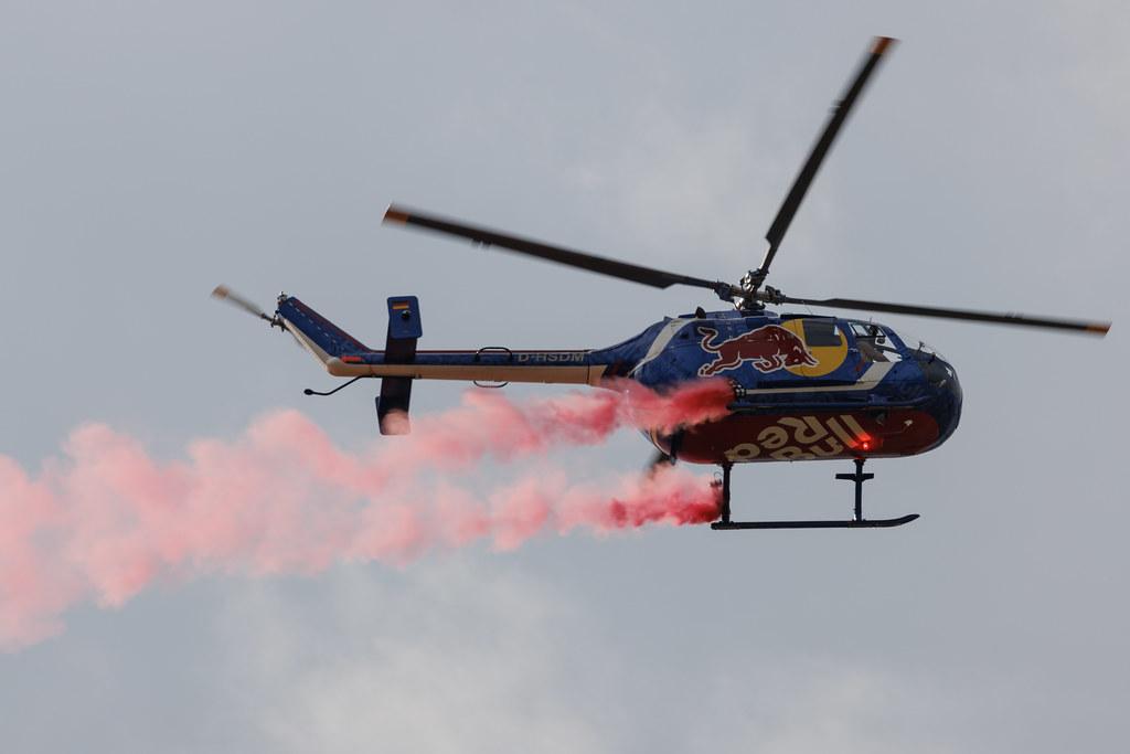 ANTIDOTUM Airshow Leszno: The Flying Bulls | MBB Bo 105C B105 | D-HSDM | MSN S-126