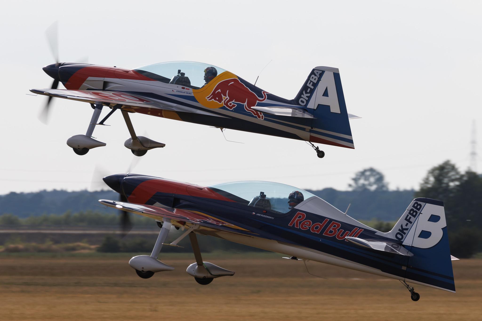 ANTIDOTUM Airshow Leszno: The Flying Bulls Aerobatic Team | XtremeAir XA-42 XA42 | OK-FBA | MSN 126