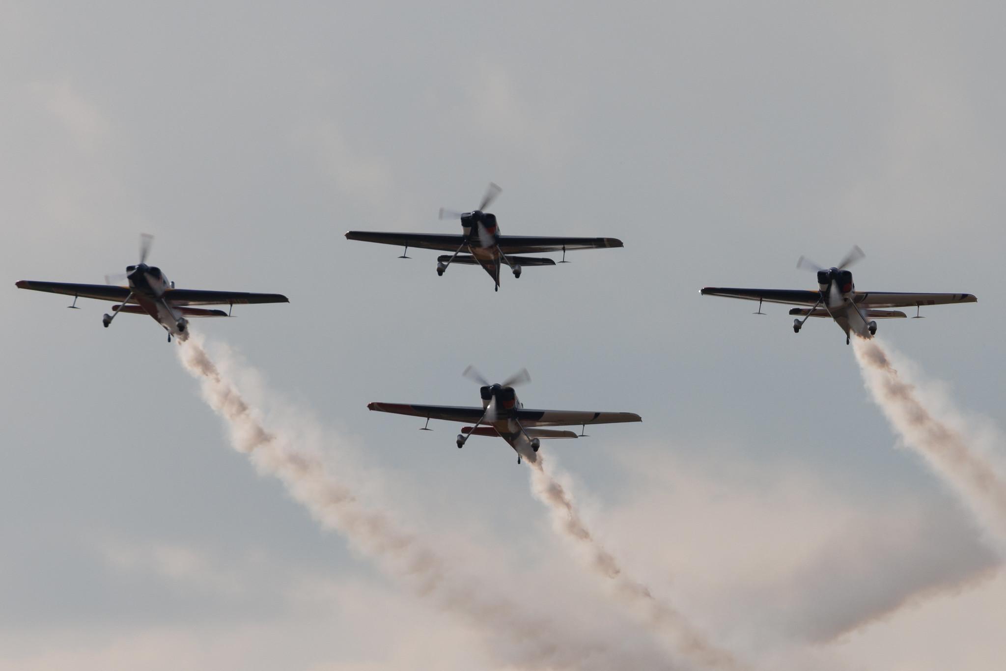 ANTIDOTUM Airshow Leszno: The Flying Bulls Aerobatic Team | XtremeAir XA-42 XA42 | OK-FBA | MSN 126