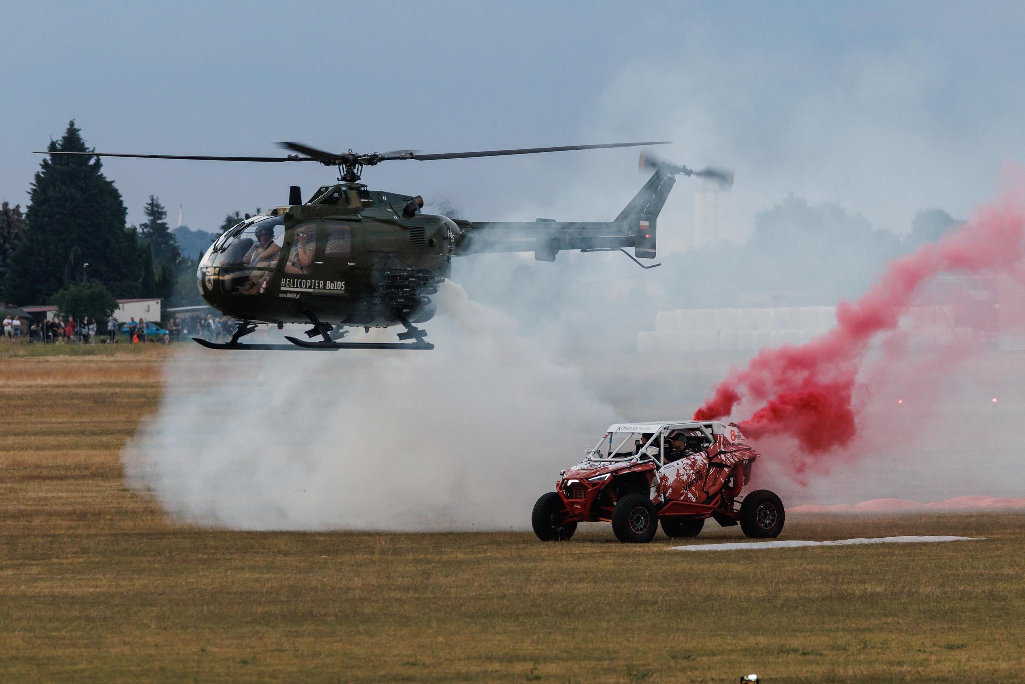 ANTIDOTUM Airshow Leszno: Private owner | MBB Bo105P1 B105 | SP-YBO | MSN 6019