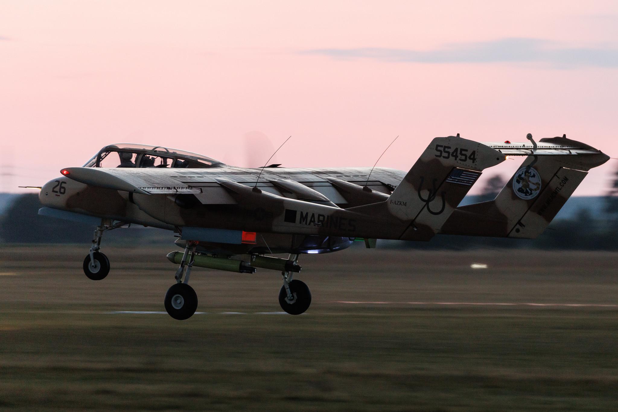 ANTIDOTUM Airshow Leszno: Private owner | North American OV-10B Bronco V10 | F-AZKM | MSN 338-9