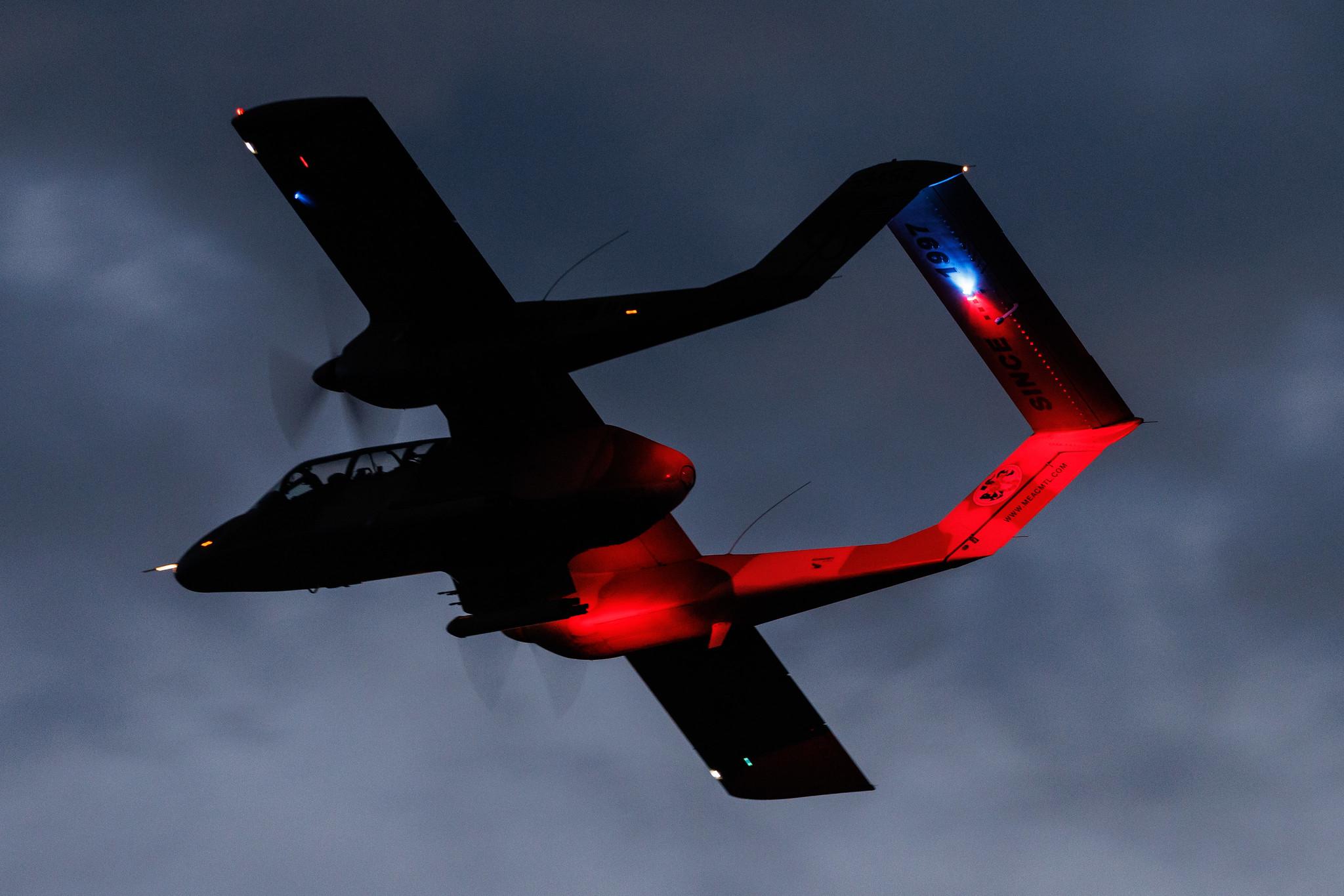 ANTIDOTUM Airshow Leszno: Private owner | North American OV-10B Bronco V10 | F-AZKM | MSN 338-9