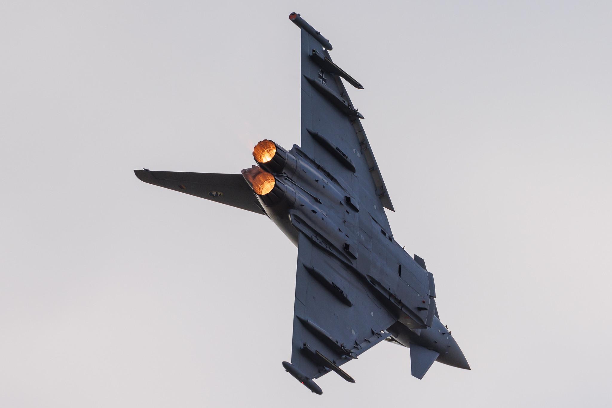 ANTIDOTUM Airshow Leszno: German Air Force (/ GAF) | Eurofighter Typhoon EF2000 EUFI | 31+15 | MSN AS0008