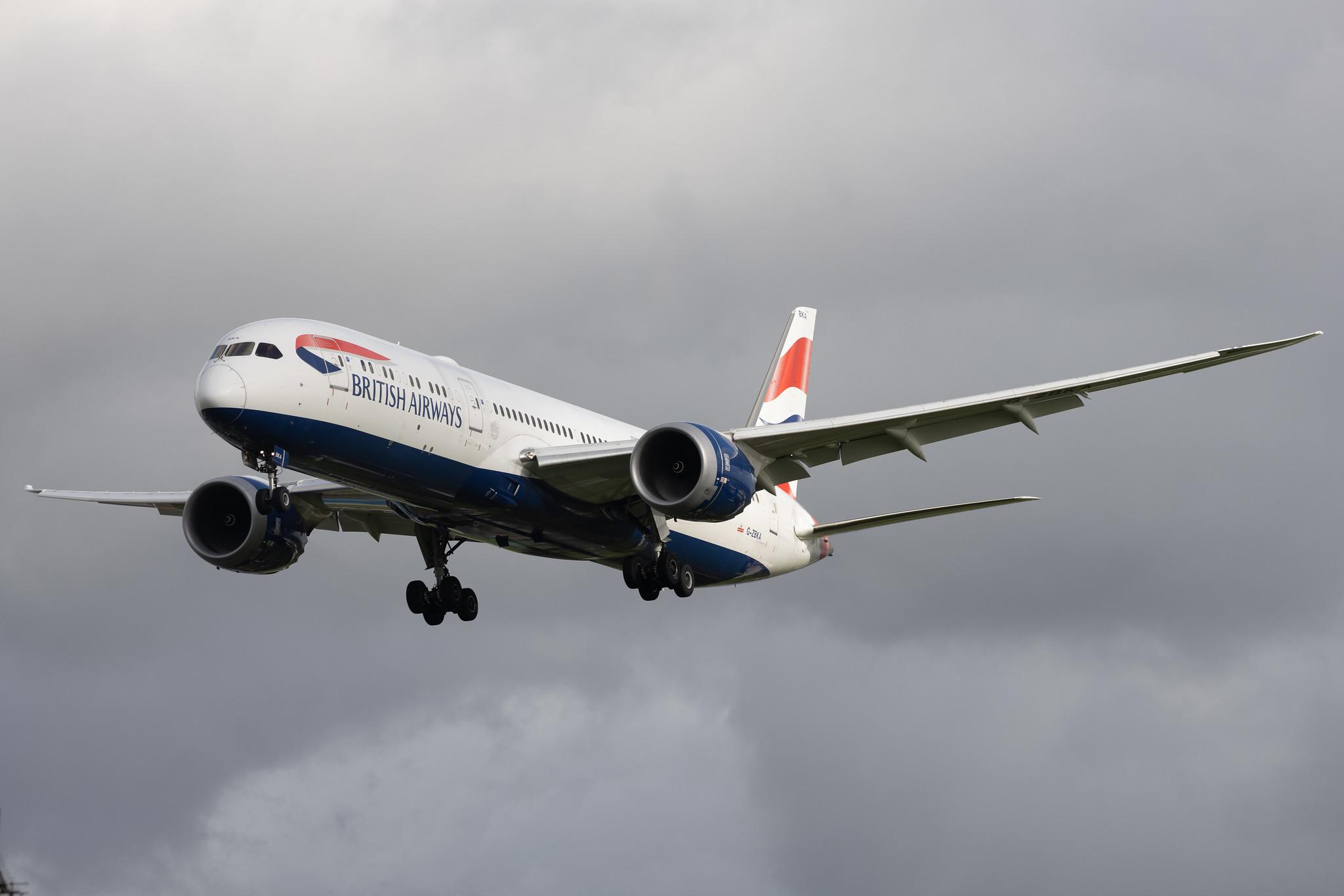 London Heathrow: British Airways (BA / BAW) | Boeing 787-9 Dreamliner B789 | G-ZBKA | MSN 38616