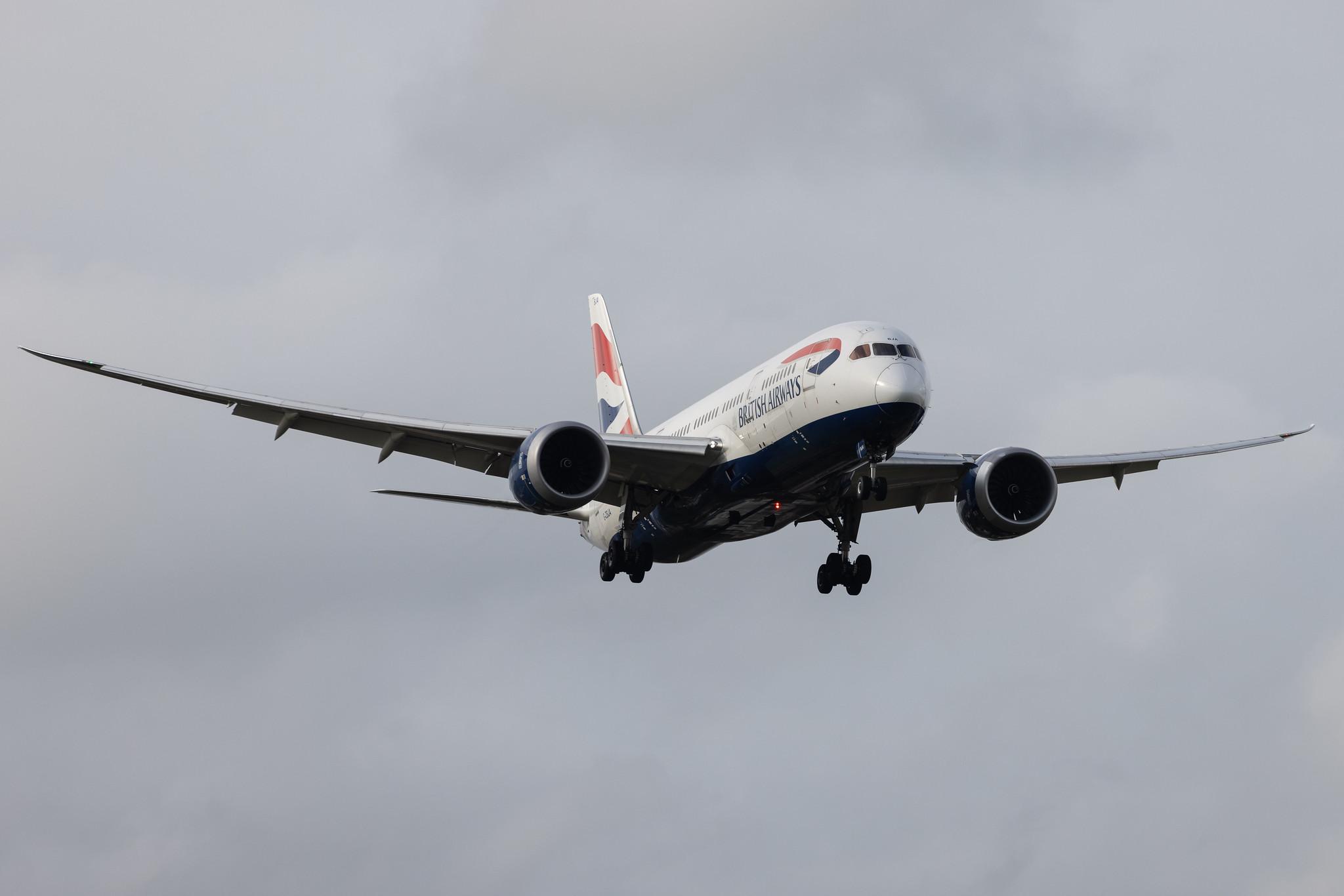 London Heathrow: British Airways (BA / BAW) | Boeing 787-8 Dreamliner B788 | G-ZBJA | MSN 38609