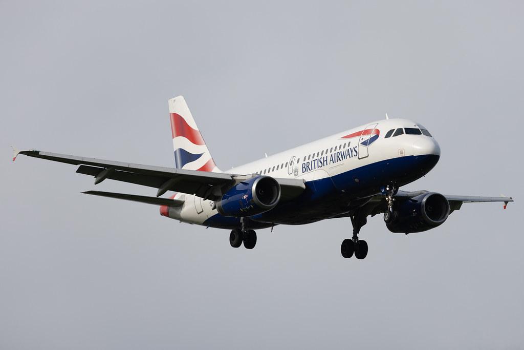 London Heathrow: British Airways (BA / BAW) | Airbus A319-131 A319 | G-EUOF | MSN 1590