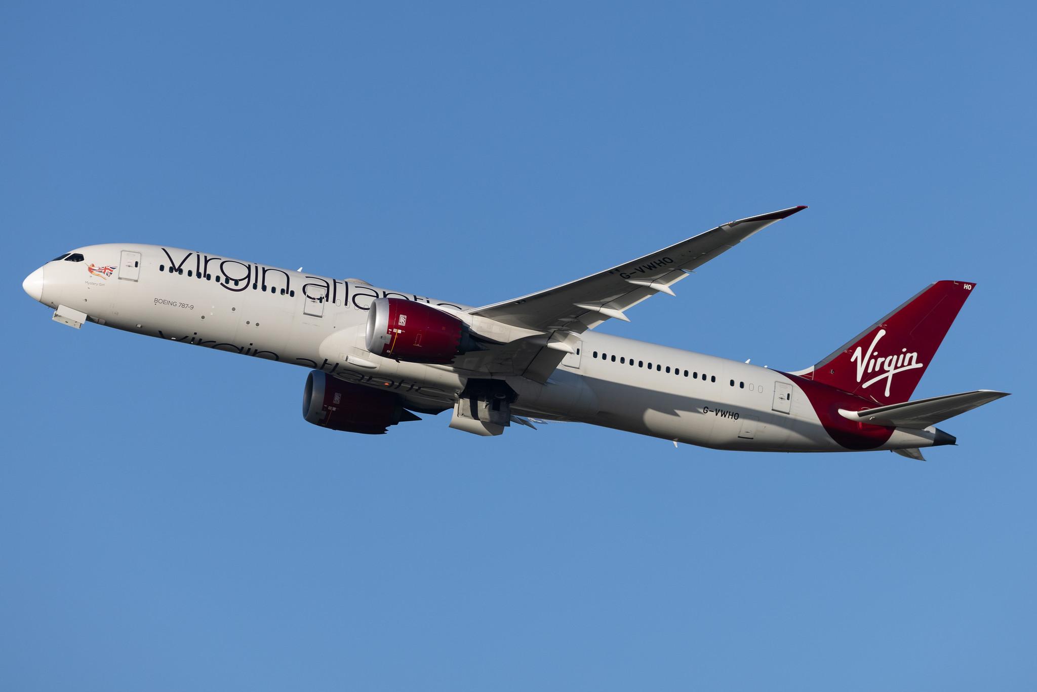 London Heathrow: Virgin Atlantic (VS / VIR) | Boeing 787-9 Dreamliner B789 | G-VWHO | MSN 37971
