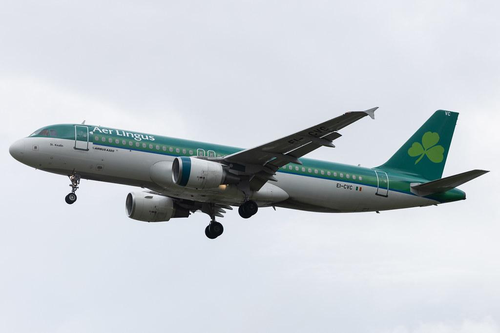 London Heathrow: Aer Lingus (EI / EIN) | Airbus A320-214 A320 | EI-CVC | MSN 1443