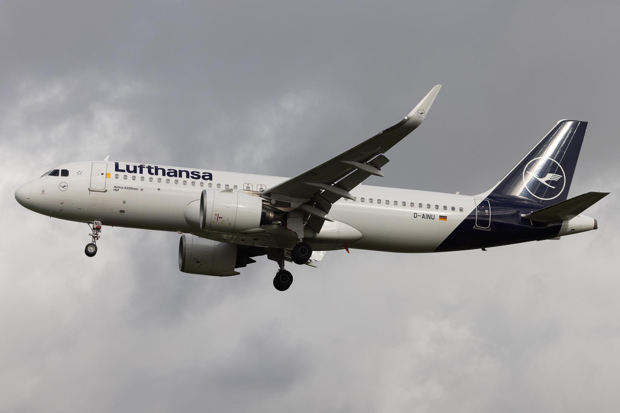 London Heathrow: Lufthansa (LH / DLH) | Airbus A320-271N A20N | D-AINU | MSN 8728