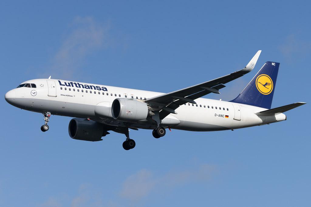 London Heathrow: Lufthansa (LH / DLH) | Airbus A320-271N A20N | D-AINC | MSN 6920