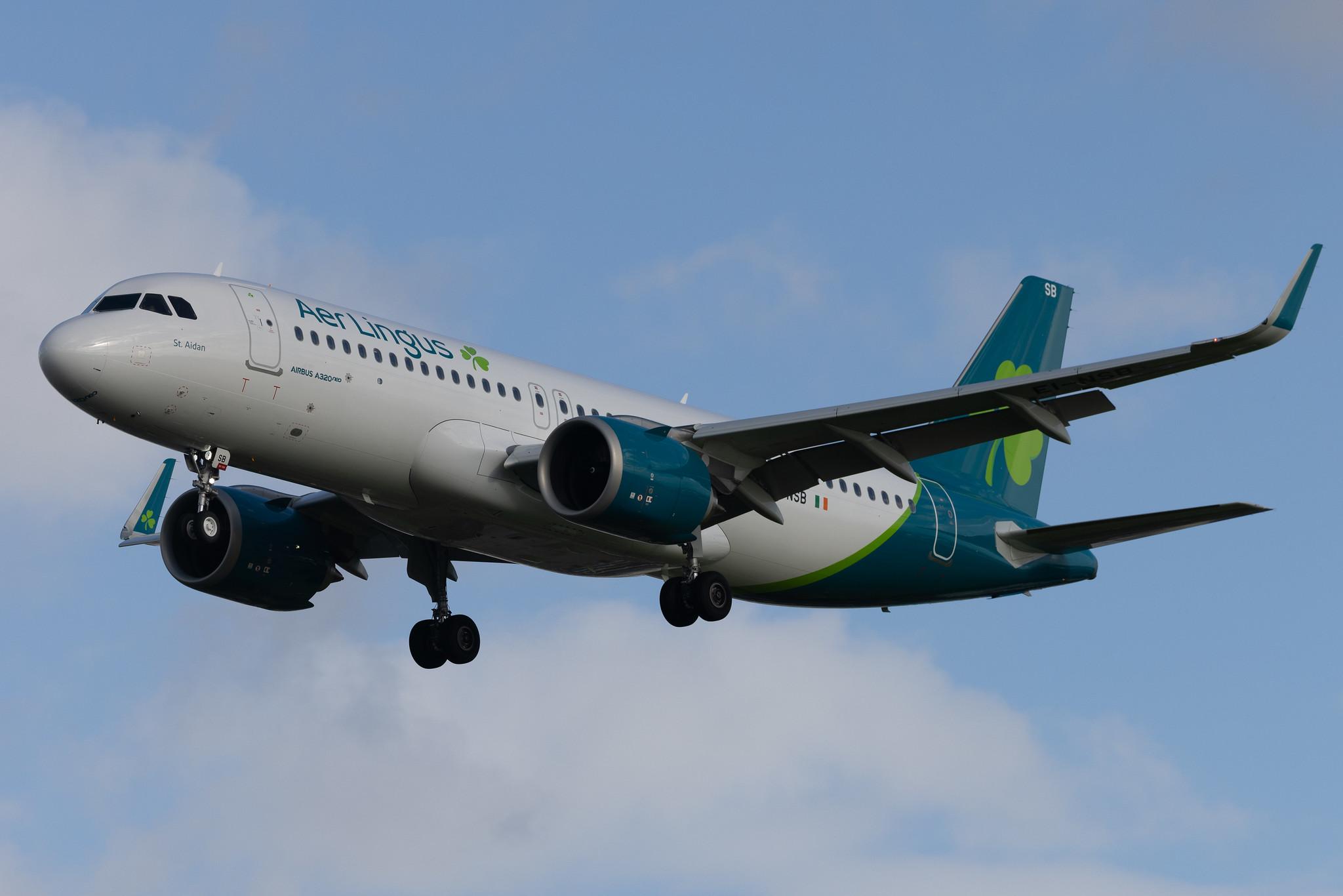 London Heathrow: Aer Lingus (EI / EIN) | Airbus A320-251N A20N | EI-NSB | MSN 10786