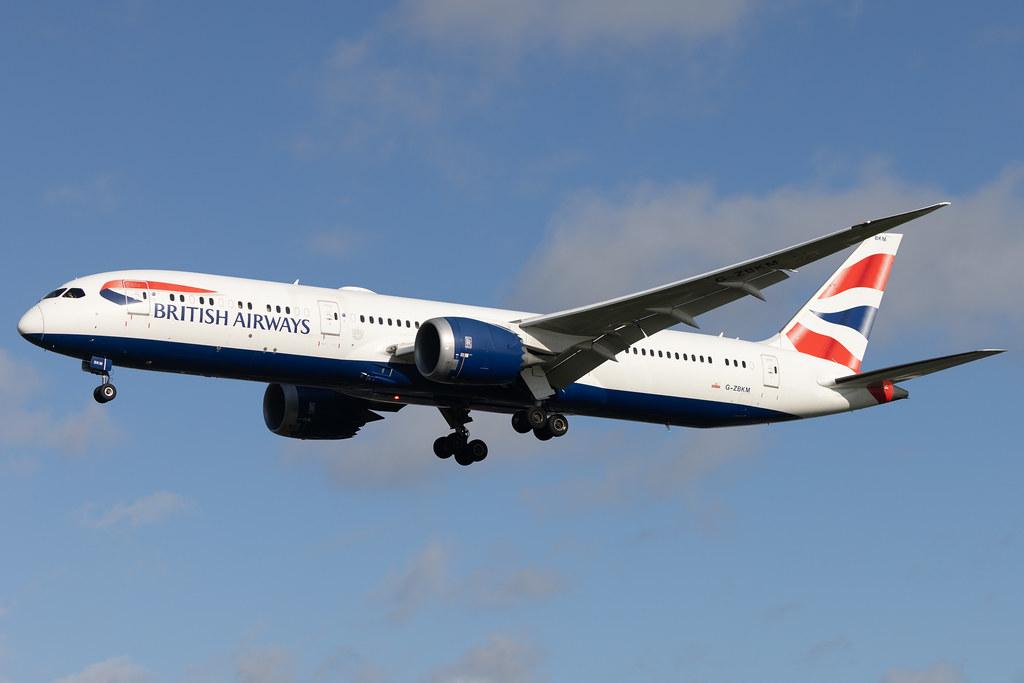 London Heathrow: British Airways (BA / BAW) | Boeing 787-9 Dreamliner B789 | G-ZBKM | MSN 38629