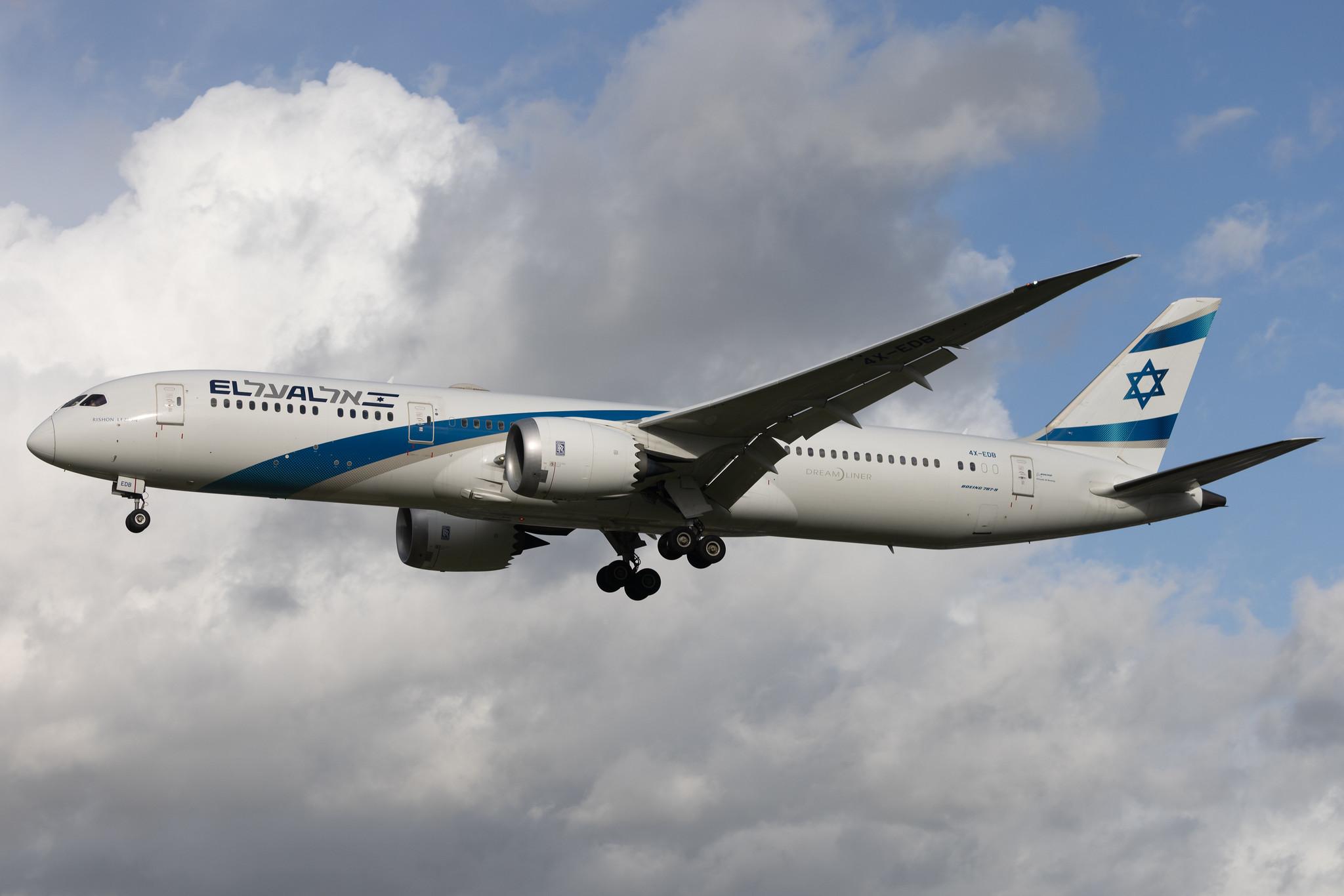 London Heathrow: El Al (LY / ELY) | Boeing 787-9 Dreamliner B789 | 4X-EDB | MSN 42117