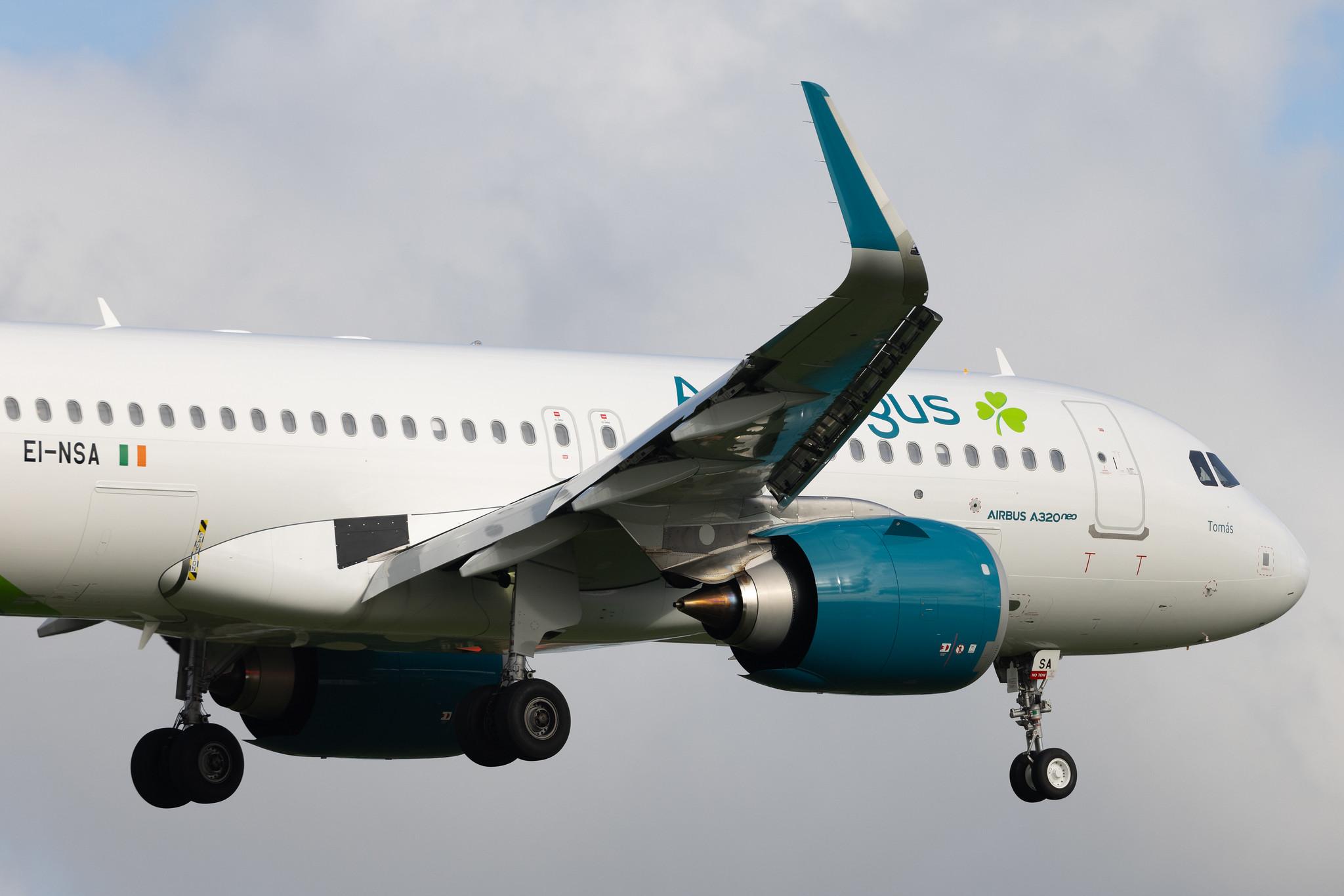 London Heathrow: Aer Lingus (EI / EIN) | Airbus A320-251N A20N | EI-NSA | MSN 10712
