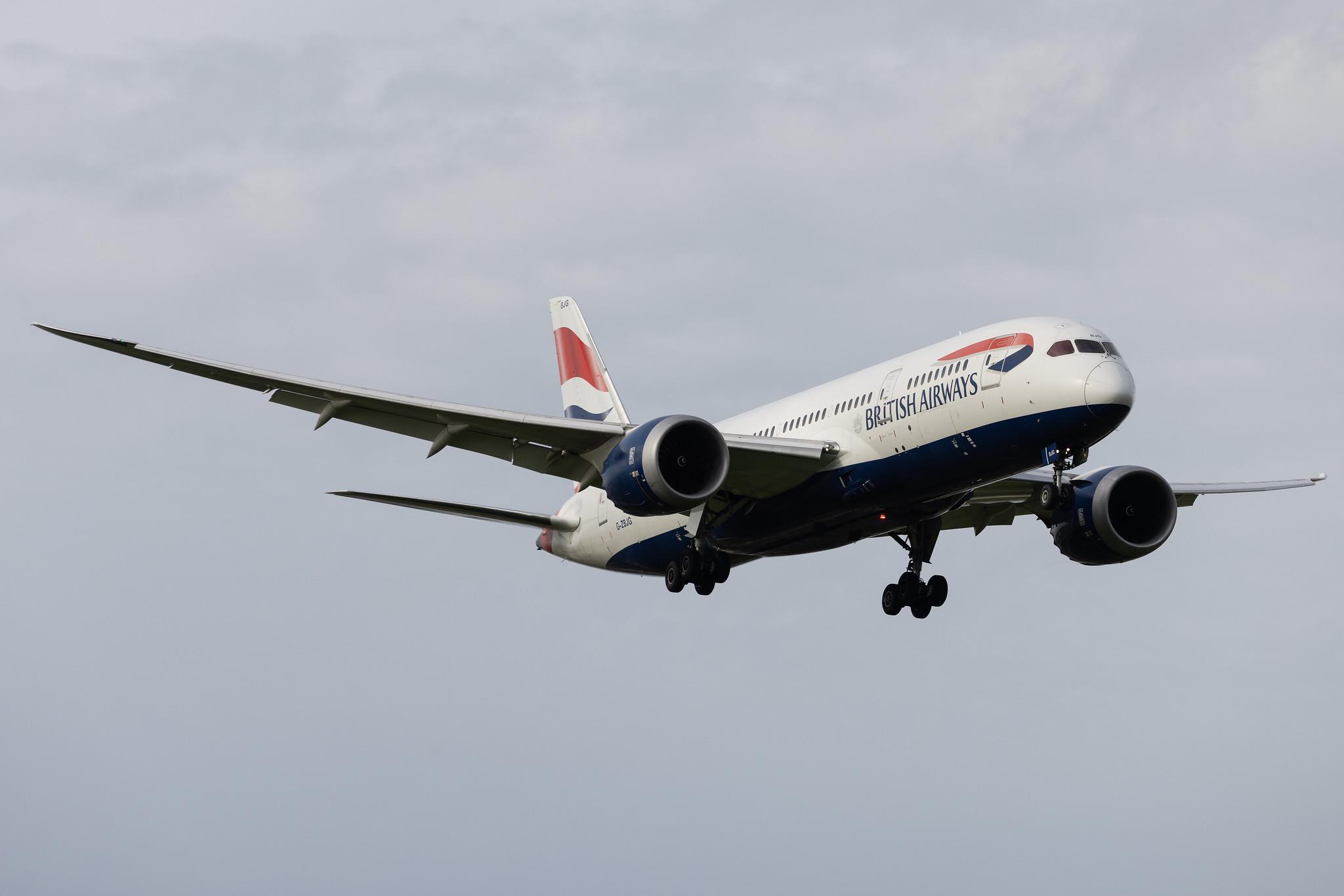 London Heathrow: British Airways (BA / BAW) | Boeing 787-8 Dreamliner B788 | G-ZBJG | MSN 38614