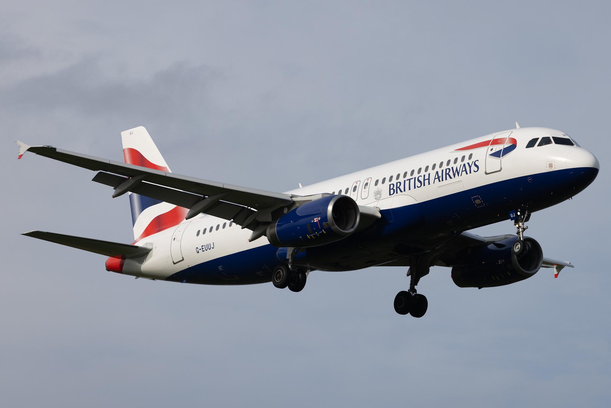 London Heathrow: British Airways (BA / BAW) | Airbus A320-232 A320 | G-EUUJ | MSN 1883