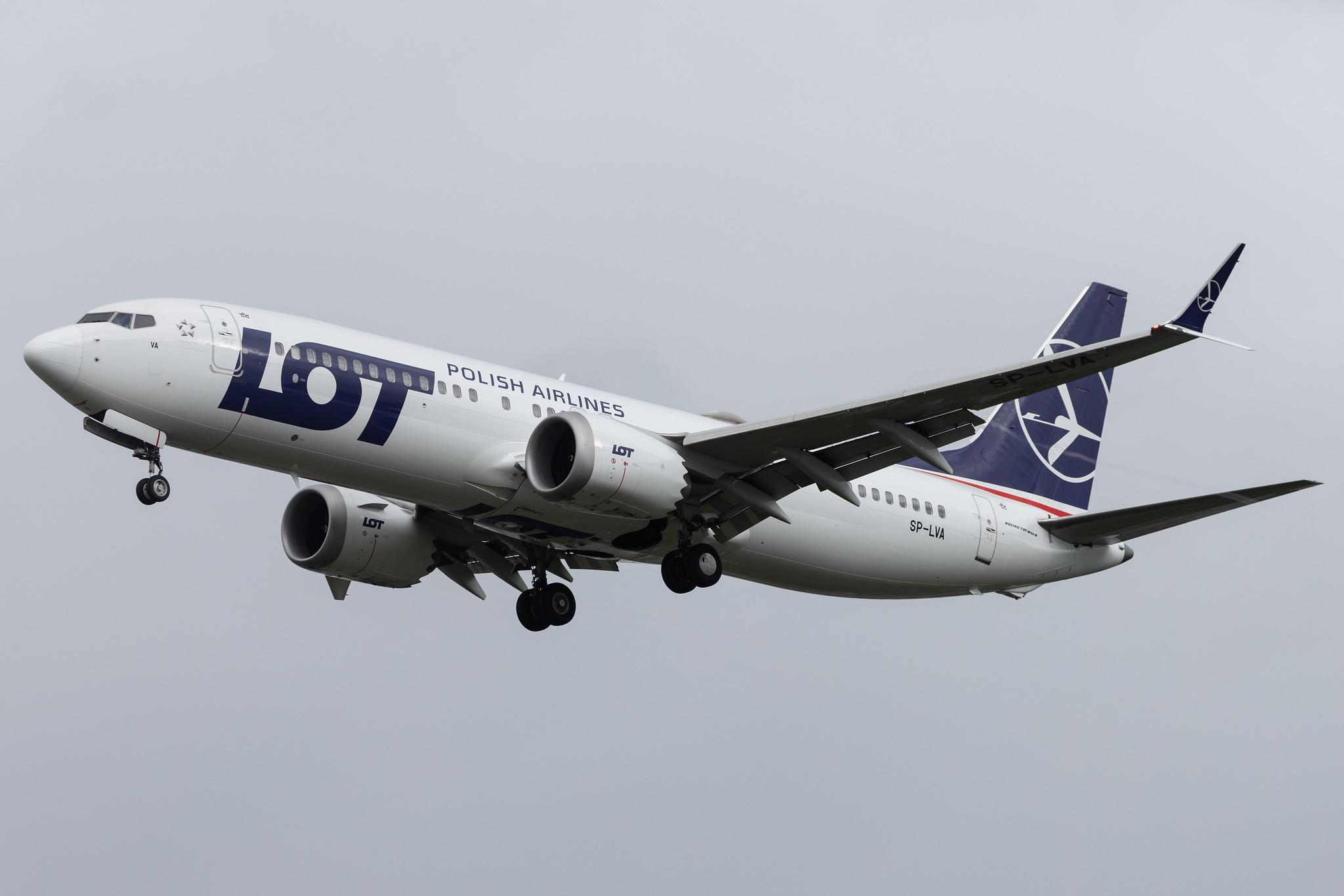 London Heathrow: LOT (LO / LOT) | Boeing 737 MAX 8 B38M | SP-LVA | MSN 64067