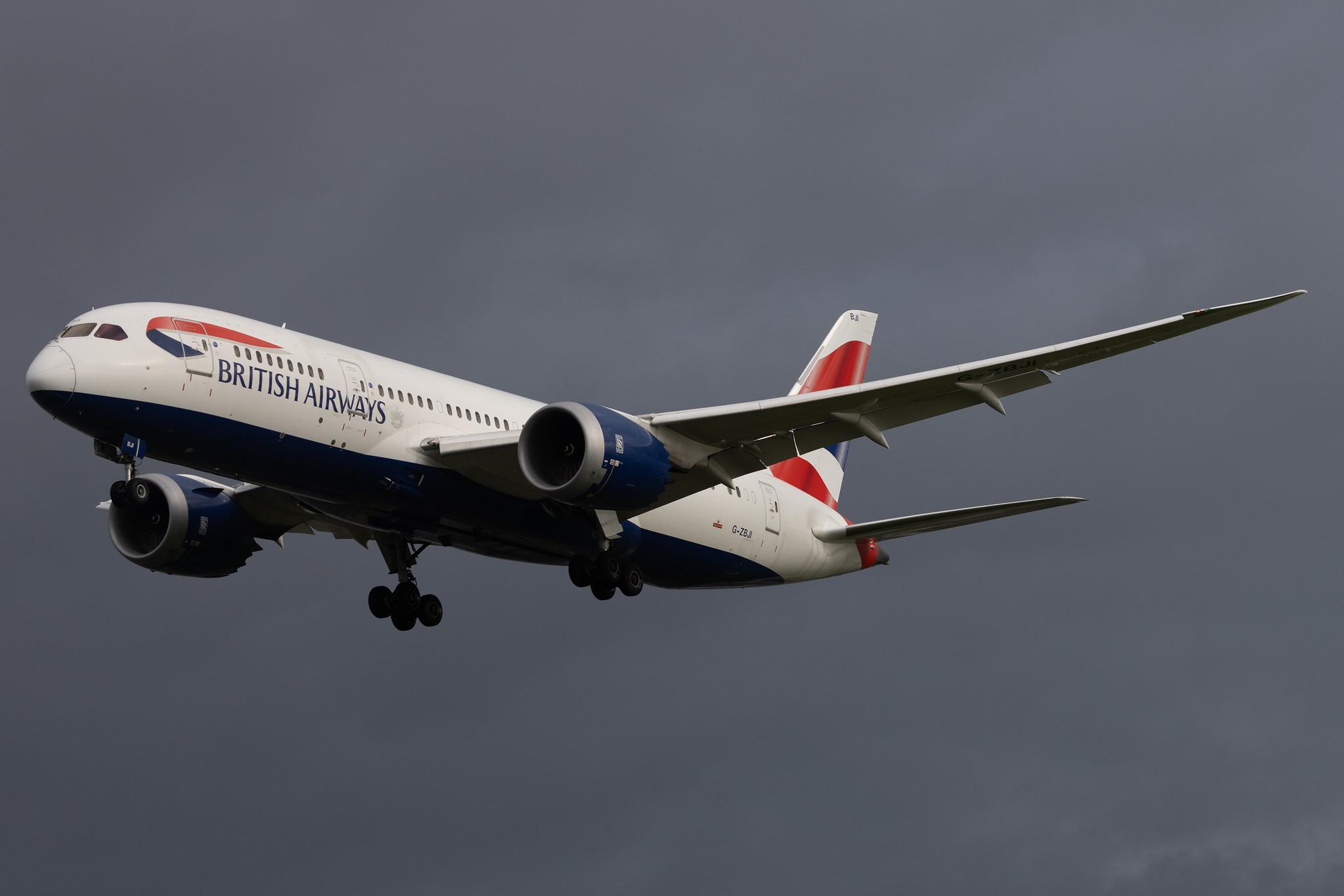 London Heathrow: British Airways (BA / BAW) | Boeing 787-8 Dreamliner B788 | G-ZBJI | MSN 60626
