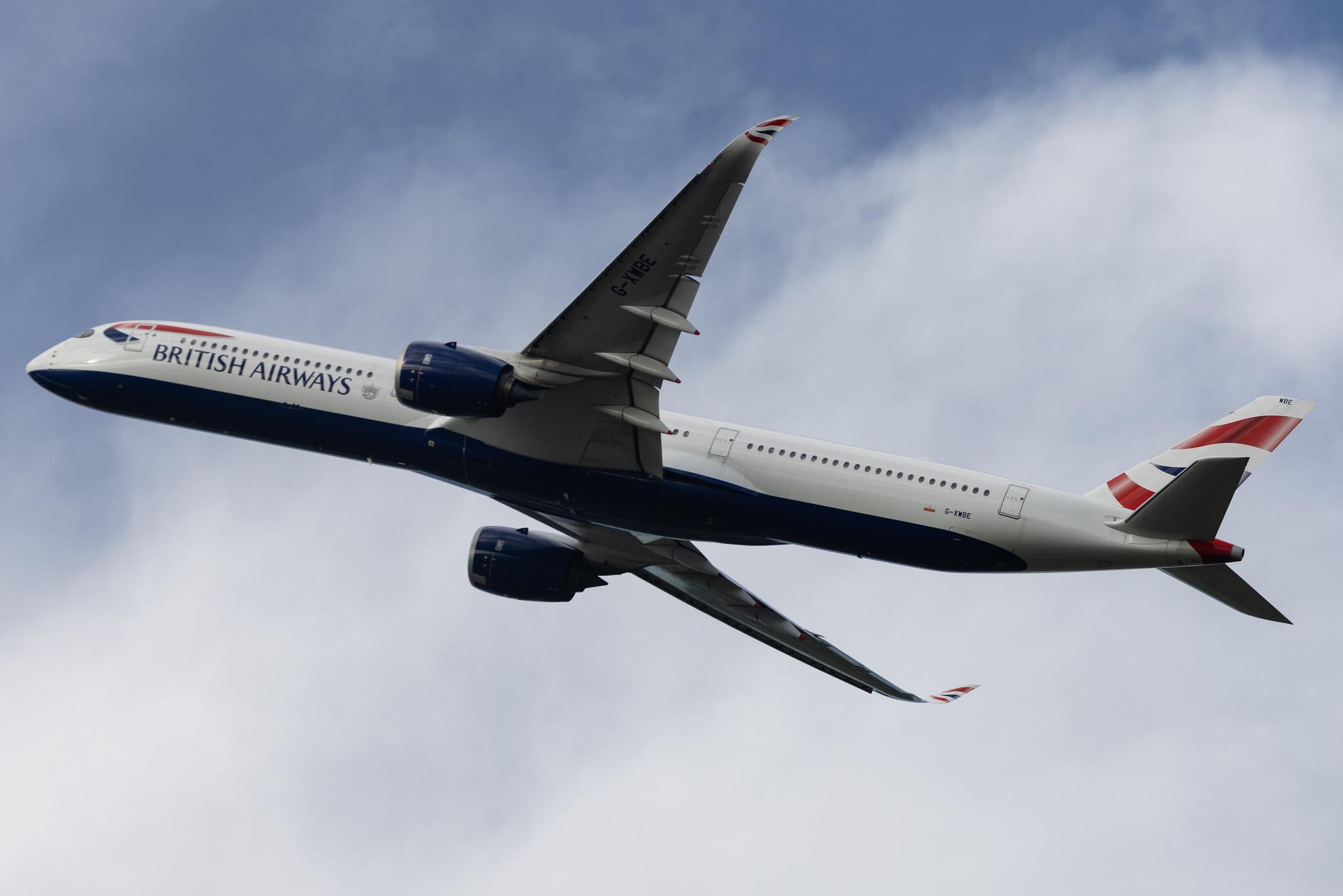 London Heathrow: British Airways (BA / BAW) | Airbus A350-1041 A35K | G-XWBE | MSN 386