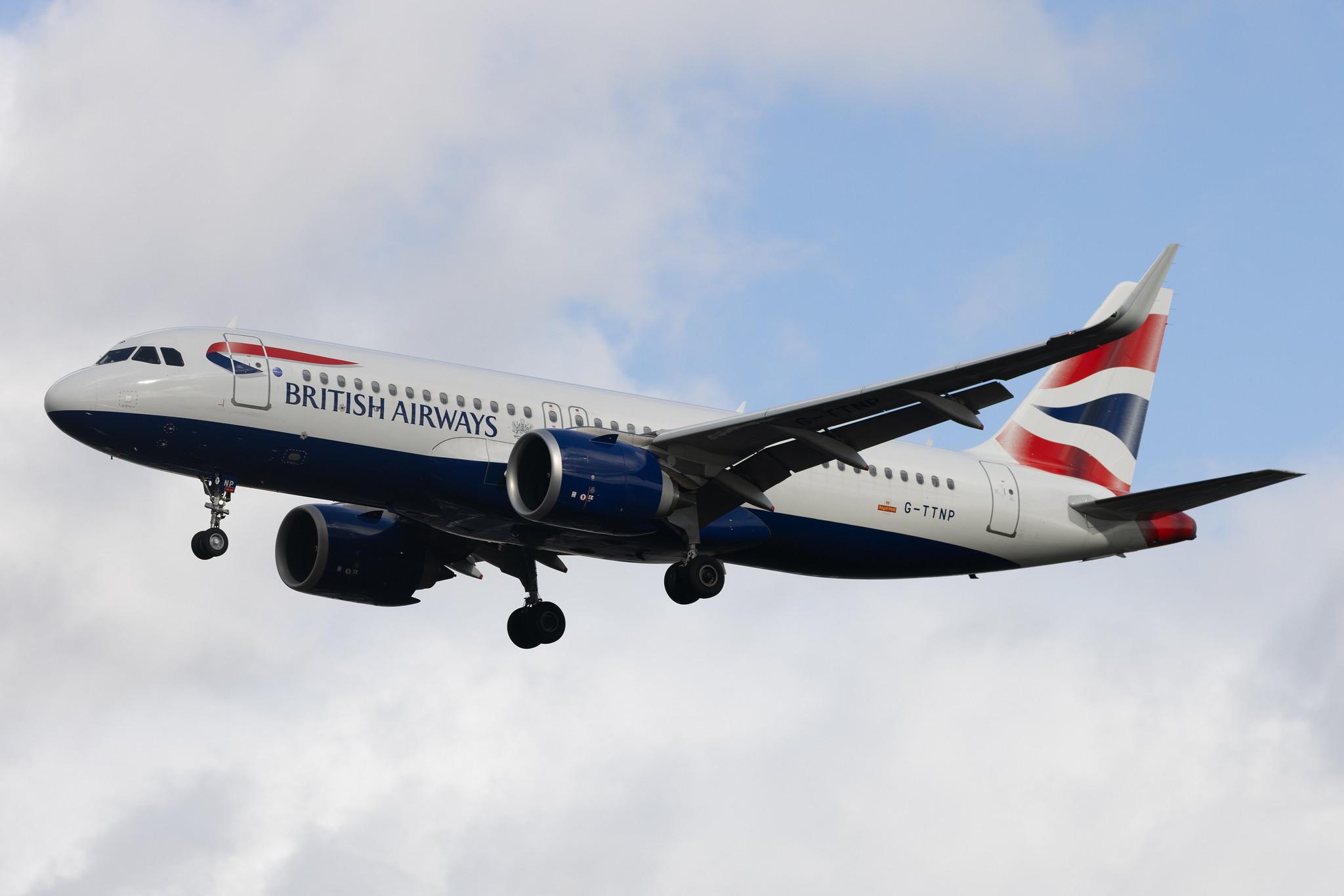 London Heathrow: British Airways (BA / BAW) | Airbus A320-251N A20N | G-TTNP | MSN 10548