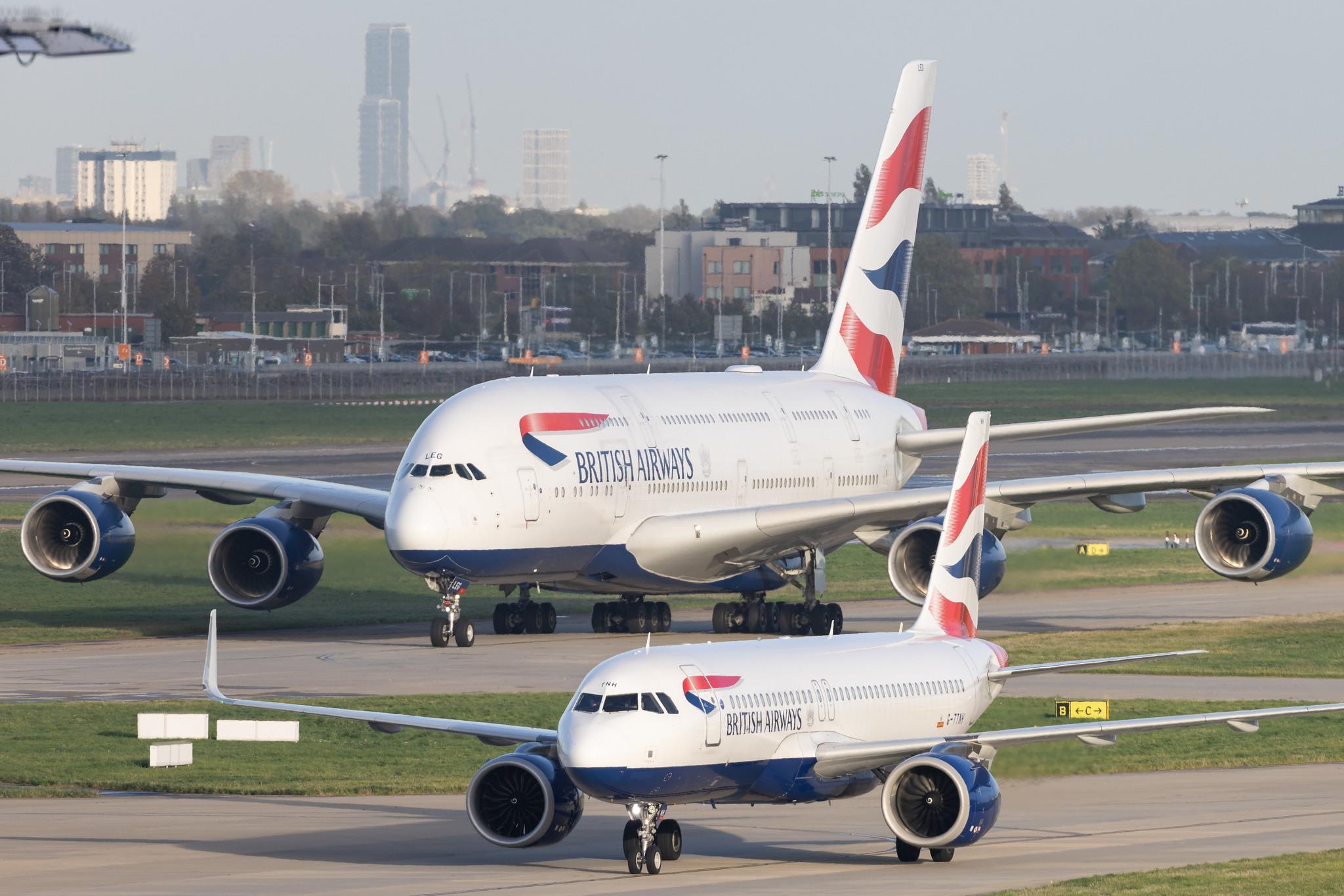 London Heathrow: British Airways (BA / BAW) | Airbus A380-841 A388 | G-XLEG | MSN 161