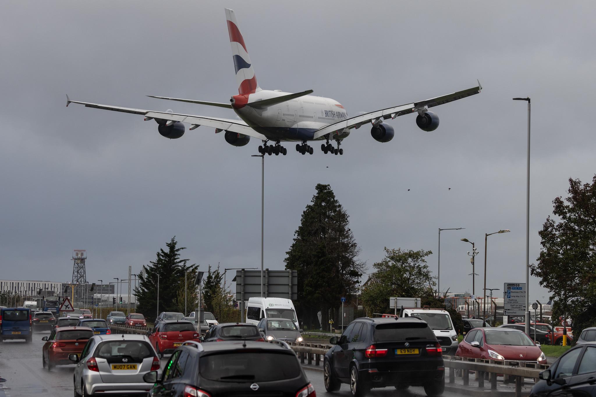 London Heathrow: British Airways (BA / BAW) | Airbus A380-841 A388 | G-XLEL | MSN 215