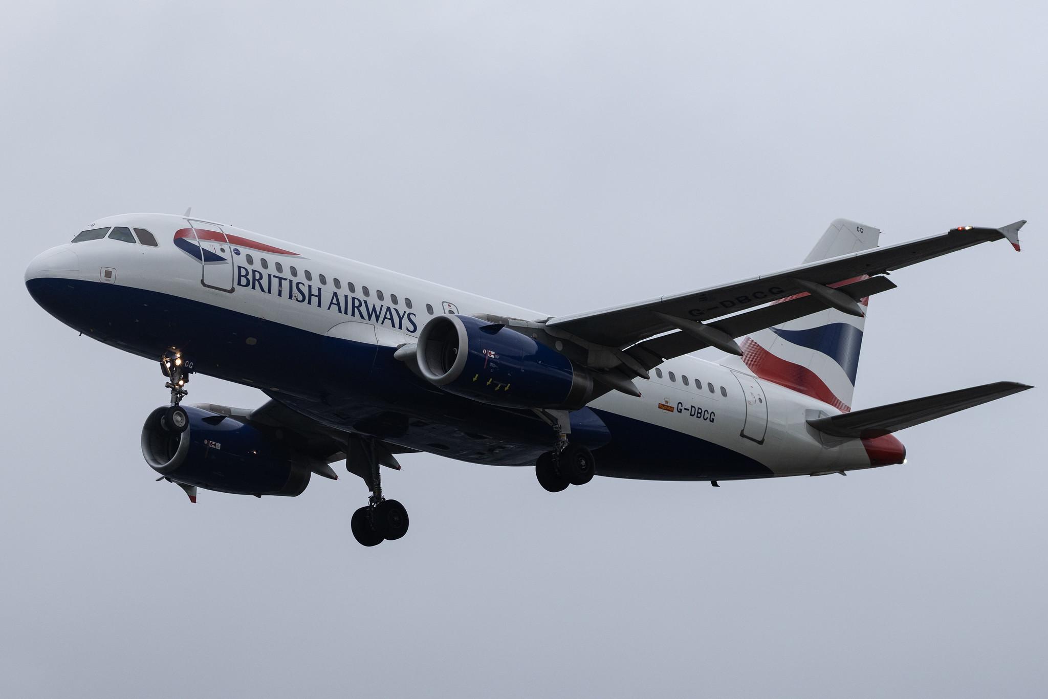 London Heathrow: British Airways (BA / BAW) | Airbus A319-131 A319 | G-DBCG | MSN 2694
